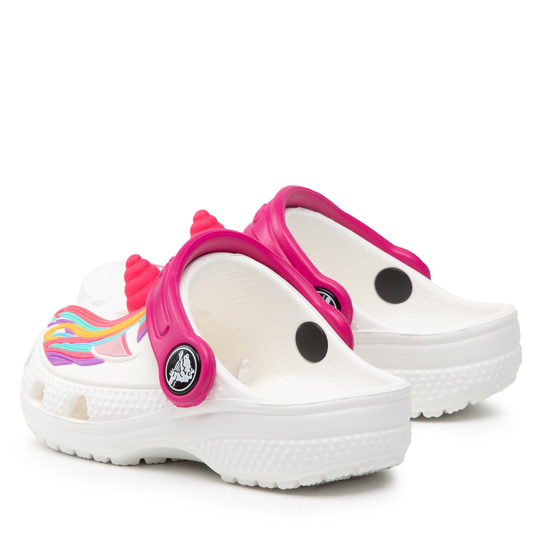 Crocs Чехли Fl Classic Iam Unicorn Clog 207073 Бял - Pepit.bg