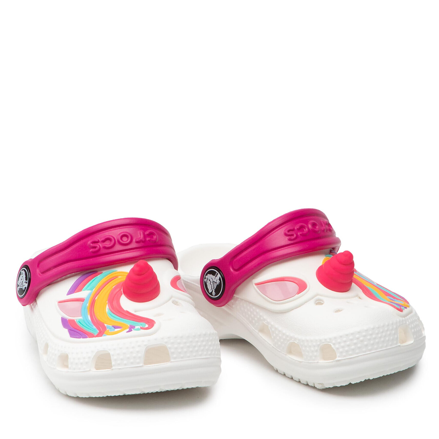 Crocs Чехли Fl Classic Iam Unicorn Clog 207073 Бял - Pepit.bg