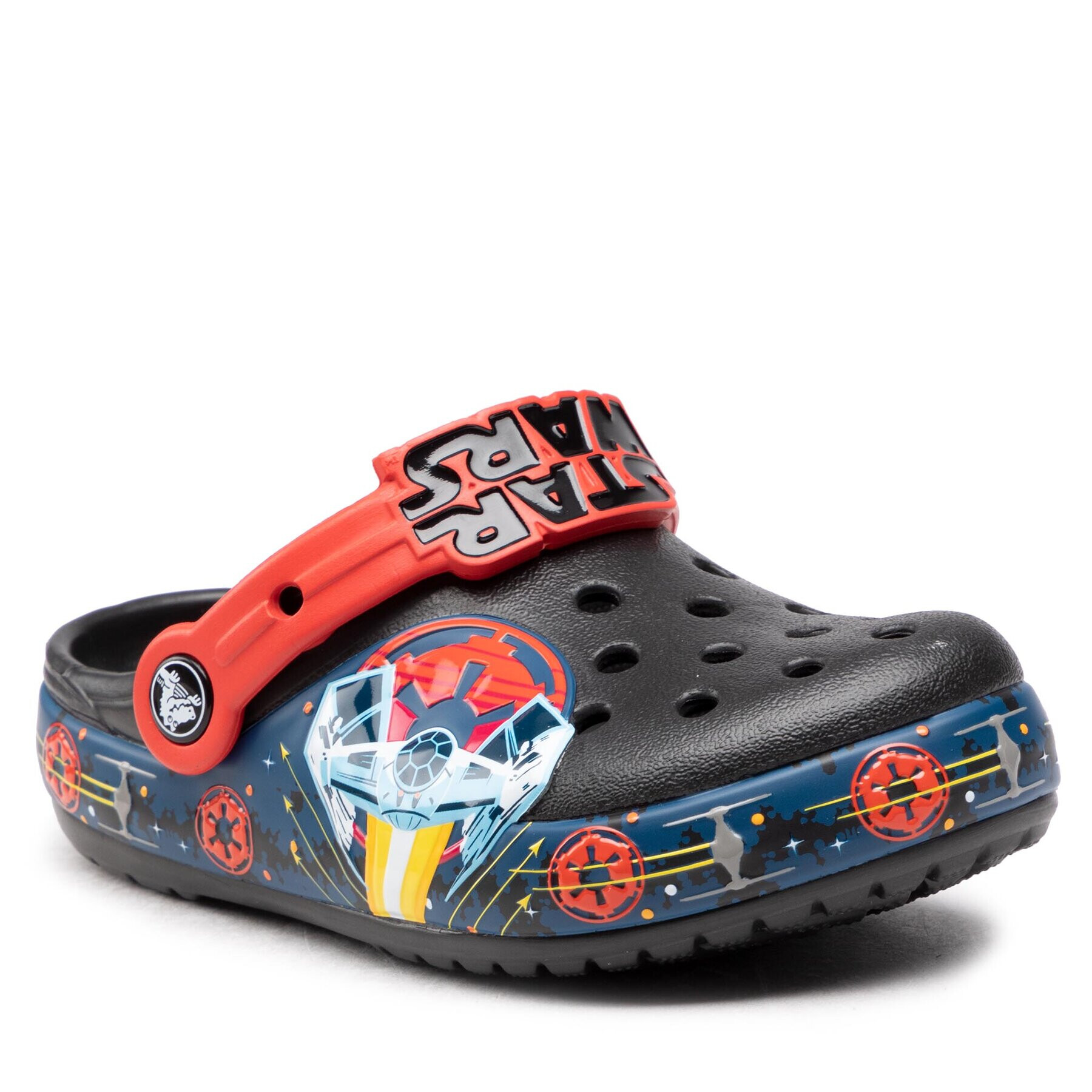 Crocs Чехли Fl Darth Vader Lights Clog K 207479 Черен - Pepit.bg