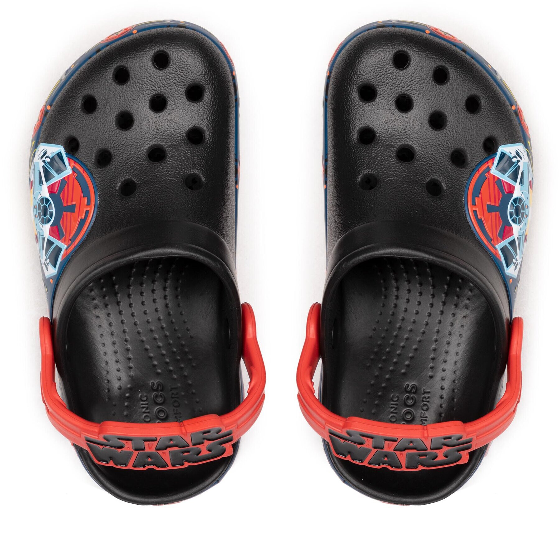 Crocs Чехли Fl Darth Vader Lights Clog K 207479 Черен - Pepit.bg