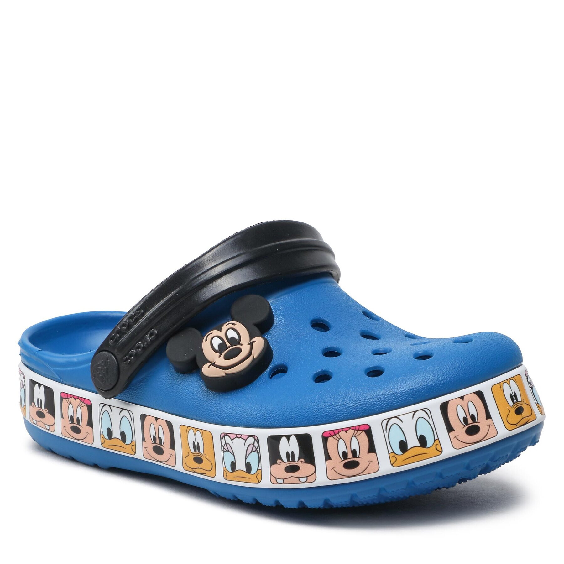 Crocs Чехли Fl Mickey Mouse Band Clog T 207718 Син - Pepit.bg