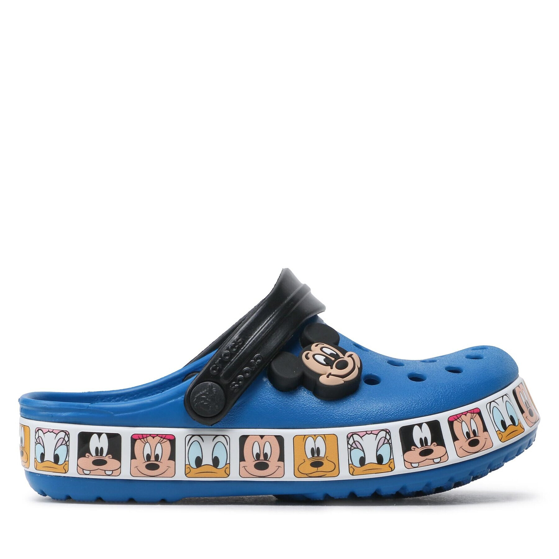 Crocs Чехли Fl Mickey Mouse Band Clog T 207718 Син - Pepit.bg