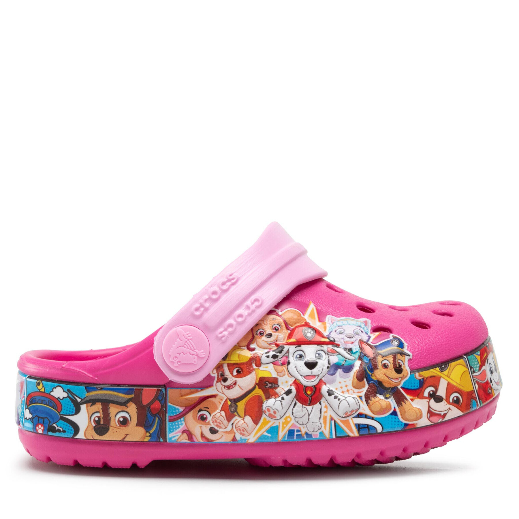 Crocs Чехли fl Paw Patrol Band Clg K 205509 Розов - Pepit.bg