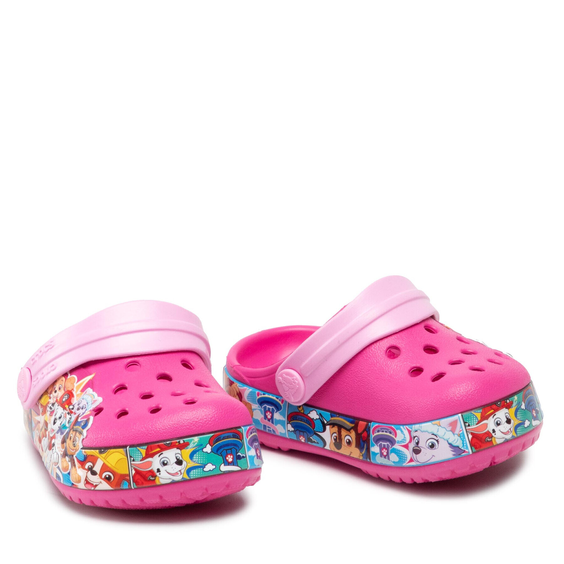 Crocs Чехли fl Paw Patrol Band Clg K 205509 Розов - Pepit.bg