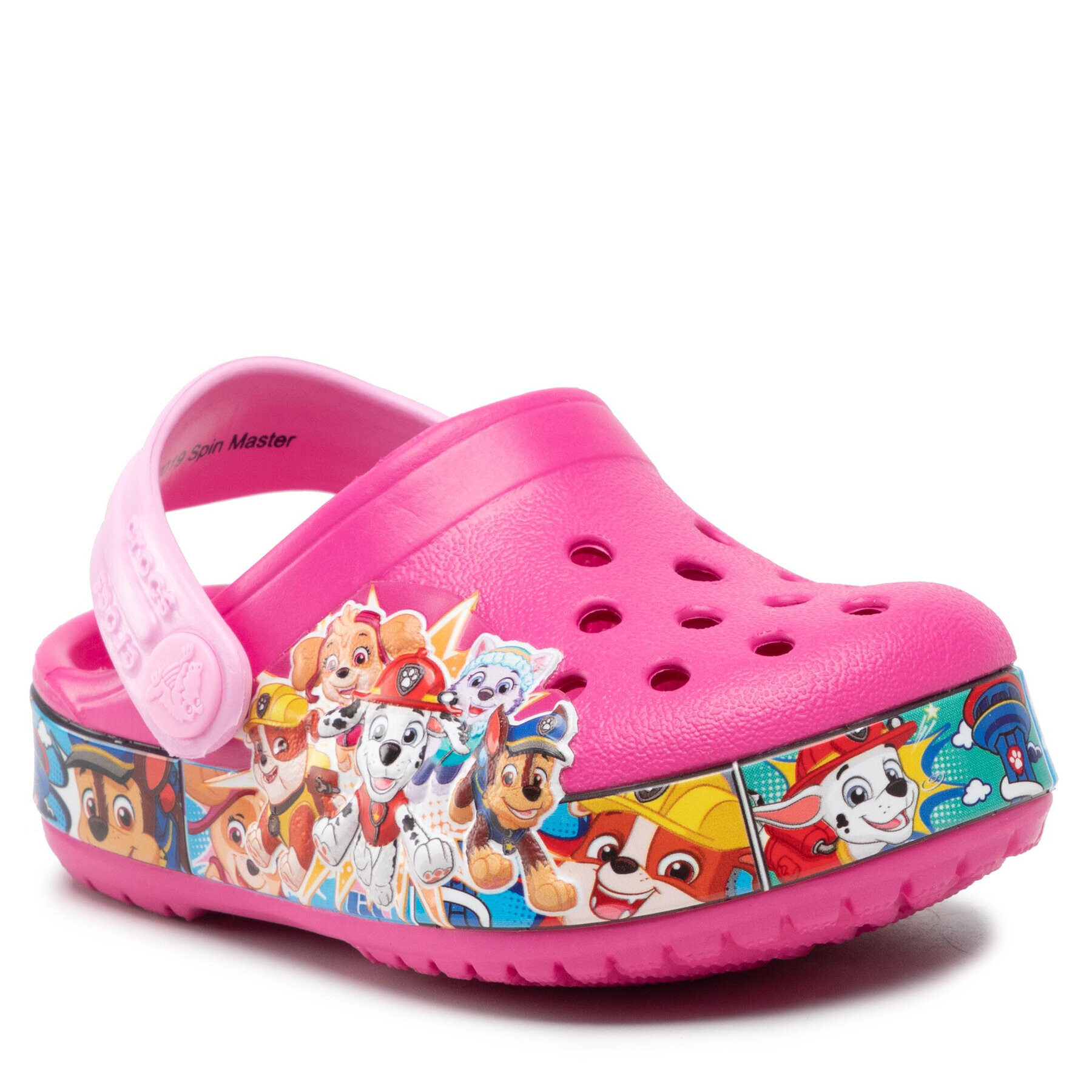 Crocs Чехли fl Paw Patrol Band Clg K 205509 Розов - Pepit.bg