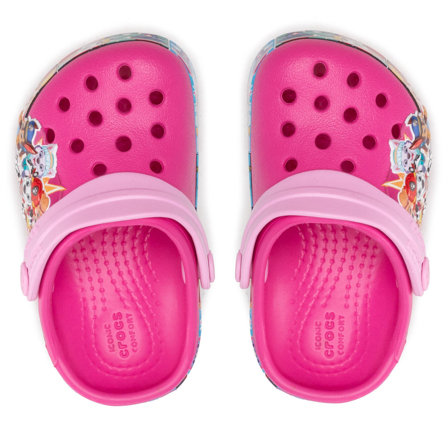 Crocs Чехли fl Paw Patrol Band Clg K 205509 Розов - Pepit.bg