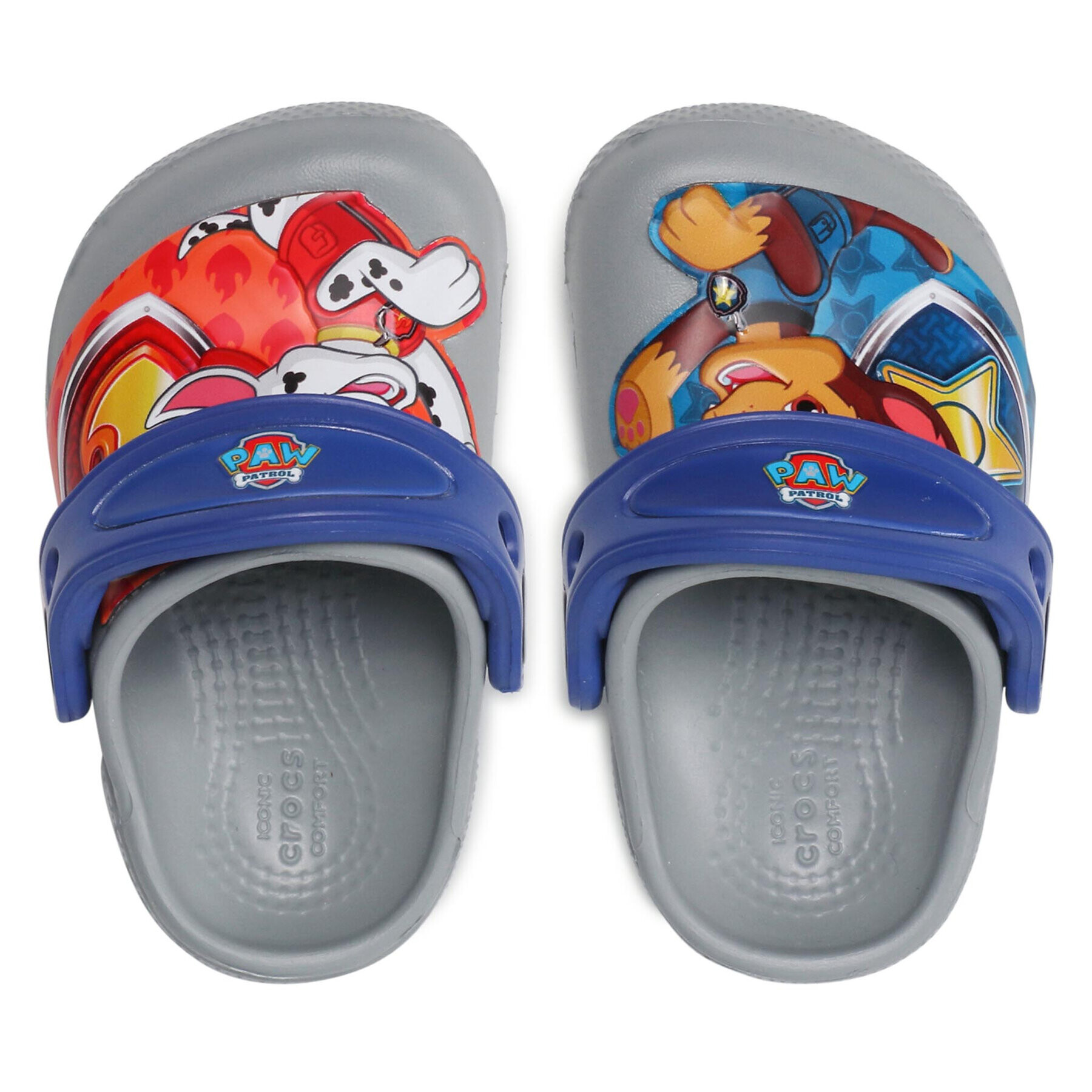 Crocs Чехли Fl Paw Patrol Patch Cg K 207195 Сив - Pepit.bg