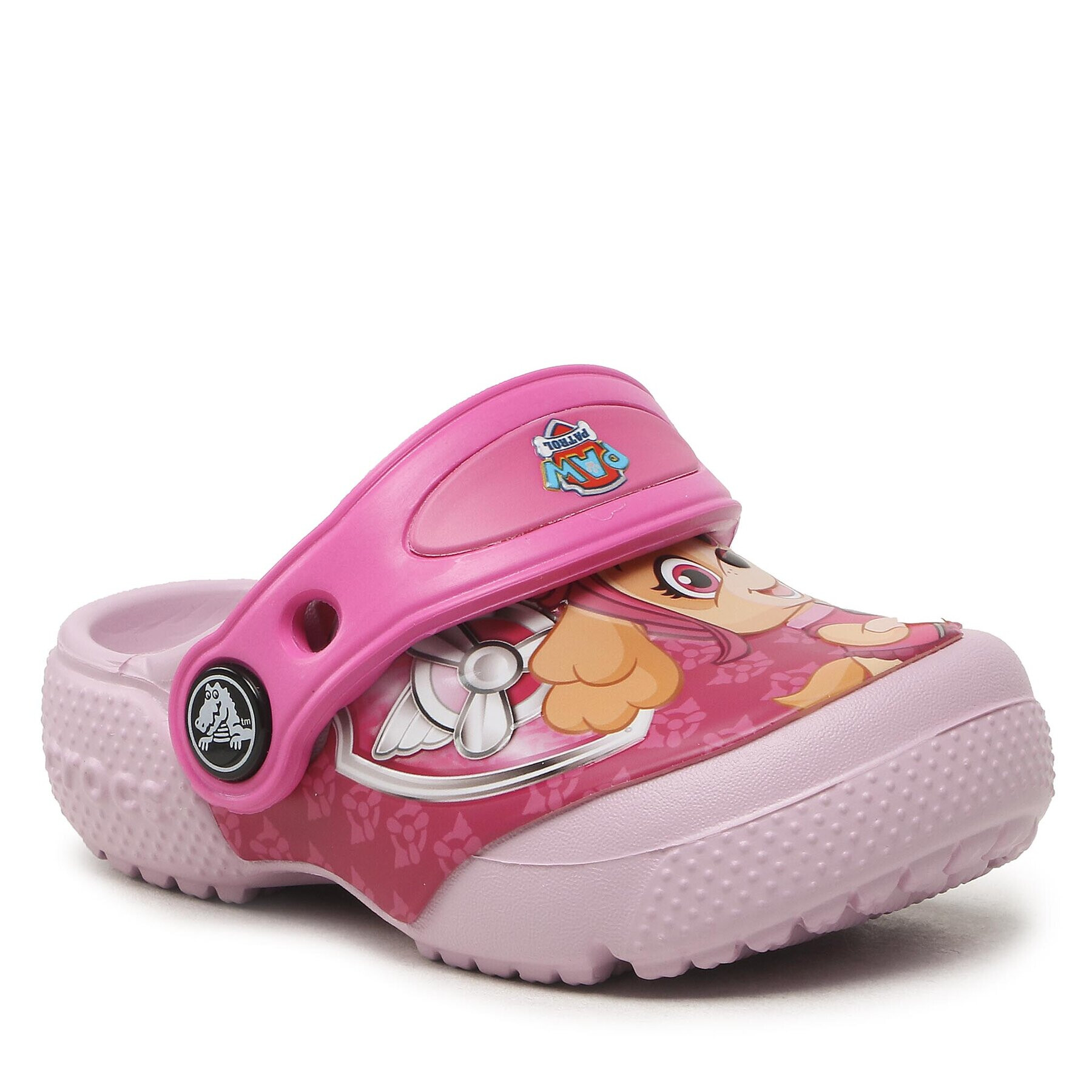 Crocs Чехли Fl Paw Patrol Patch Cg T 207487 Розов - Pepit.bg