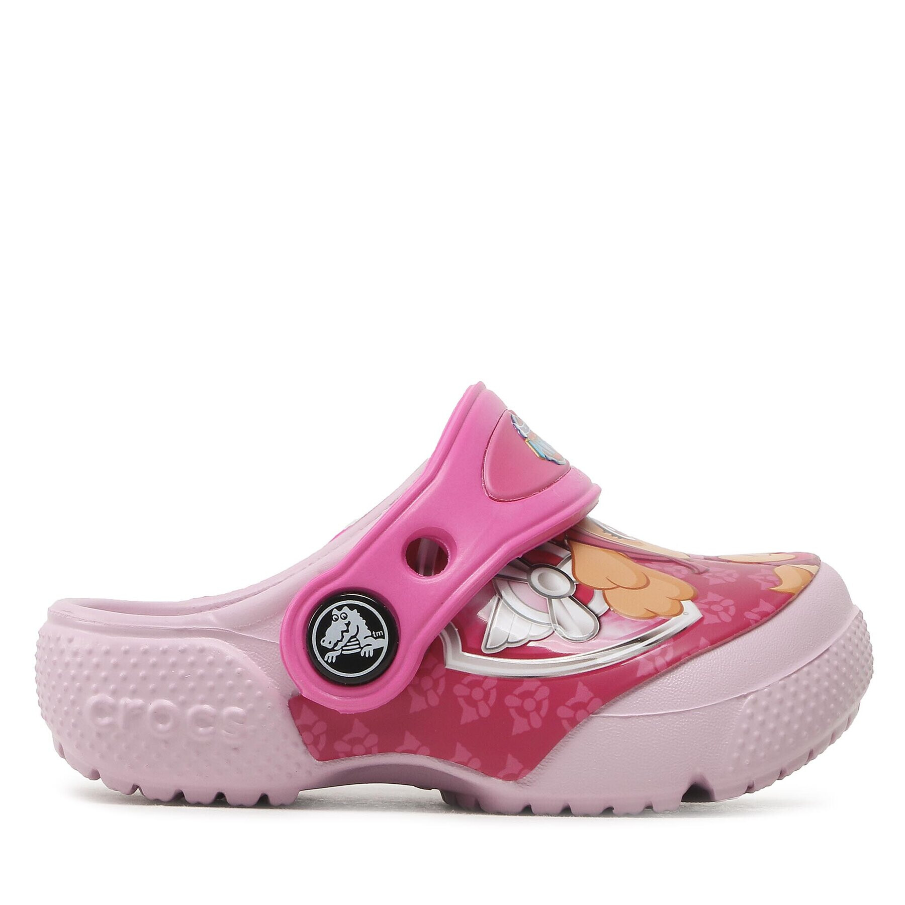 Crocs Чехли Fl Paw Patrol Patch Cg T 207487 Розов - Pepit.bg