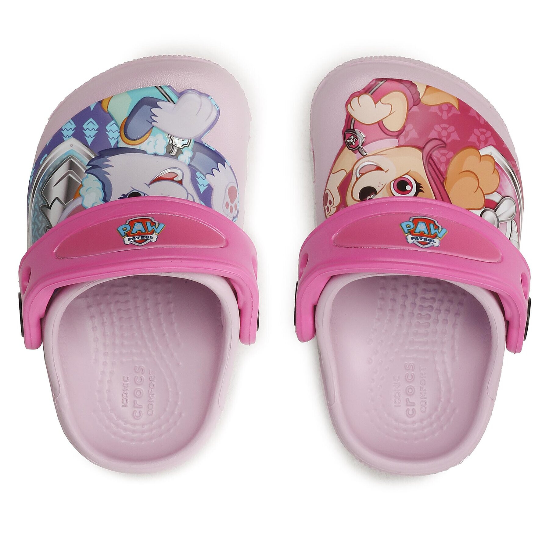 Crocs Чехли Fl Paw Patrol Patch Cg T 207487 Розов - Pepit.bg