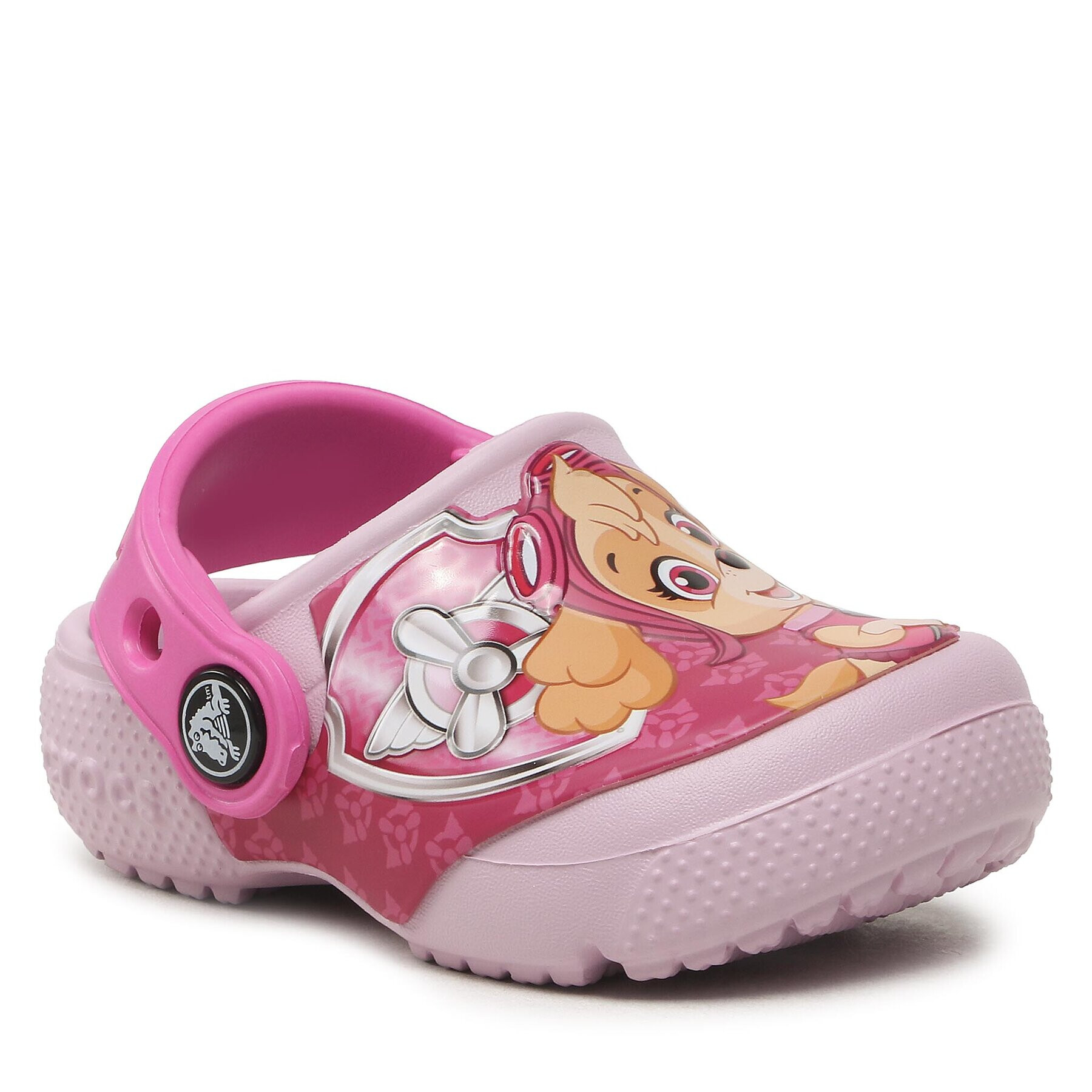 Crocs Чехли Fl Paw Patrol Patch Cg T 207487 Розов - Pepit.bg