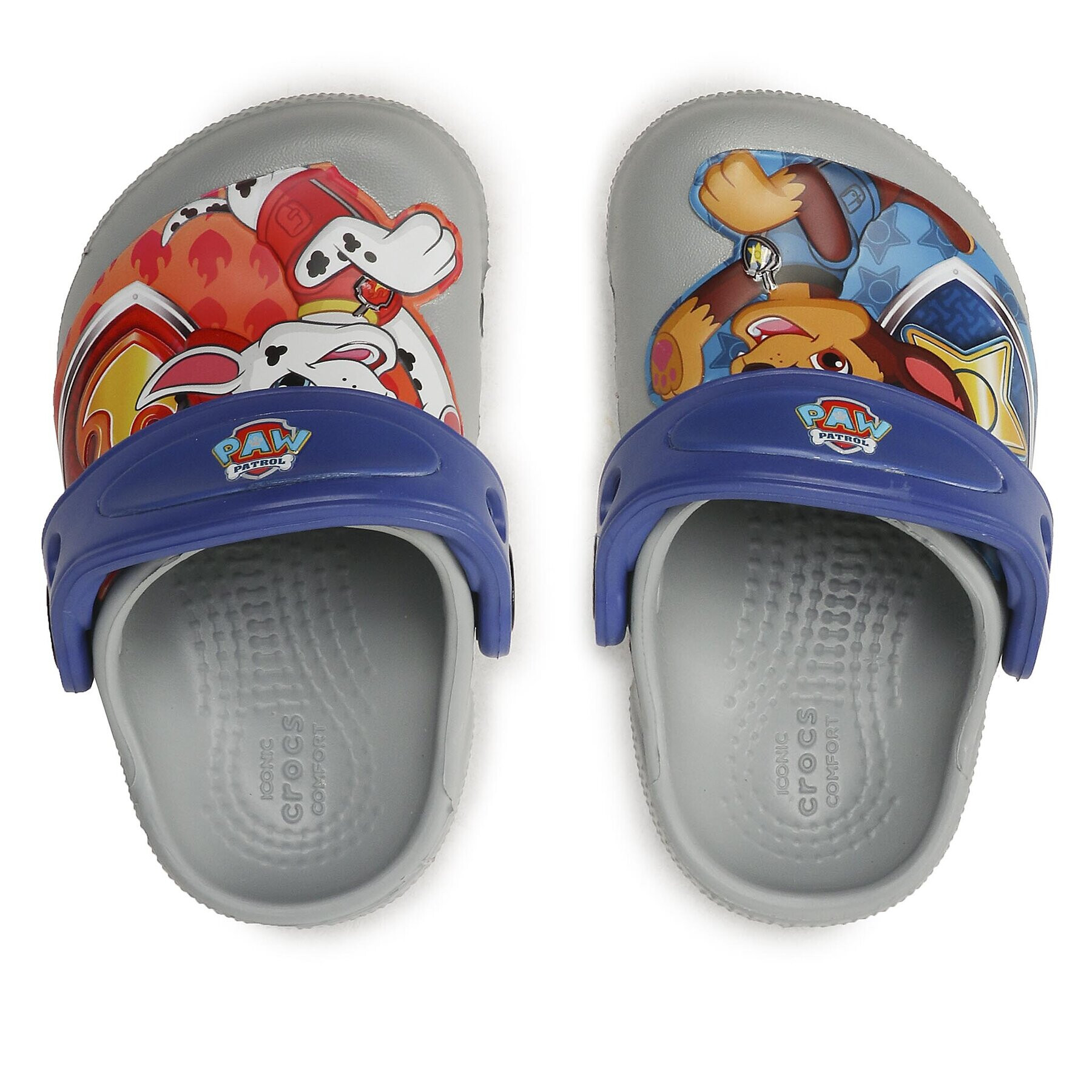 Crocs Чехли Fl Paw Patrol Patch Cg T 207487 Сив - Pepit.bg