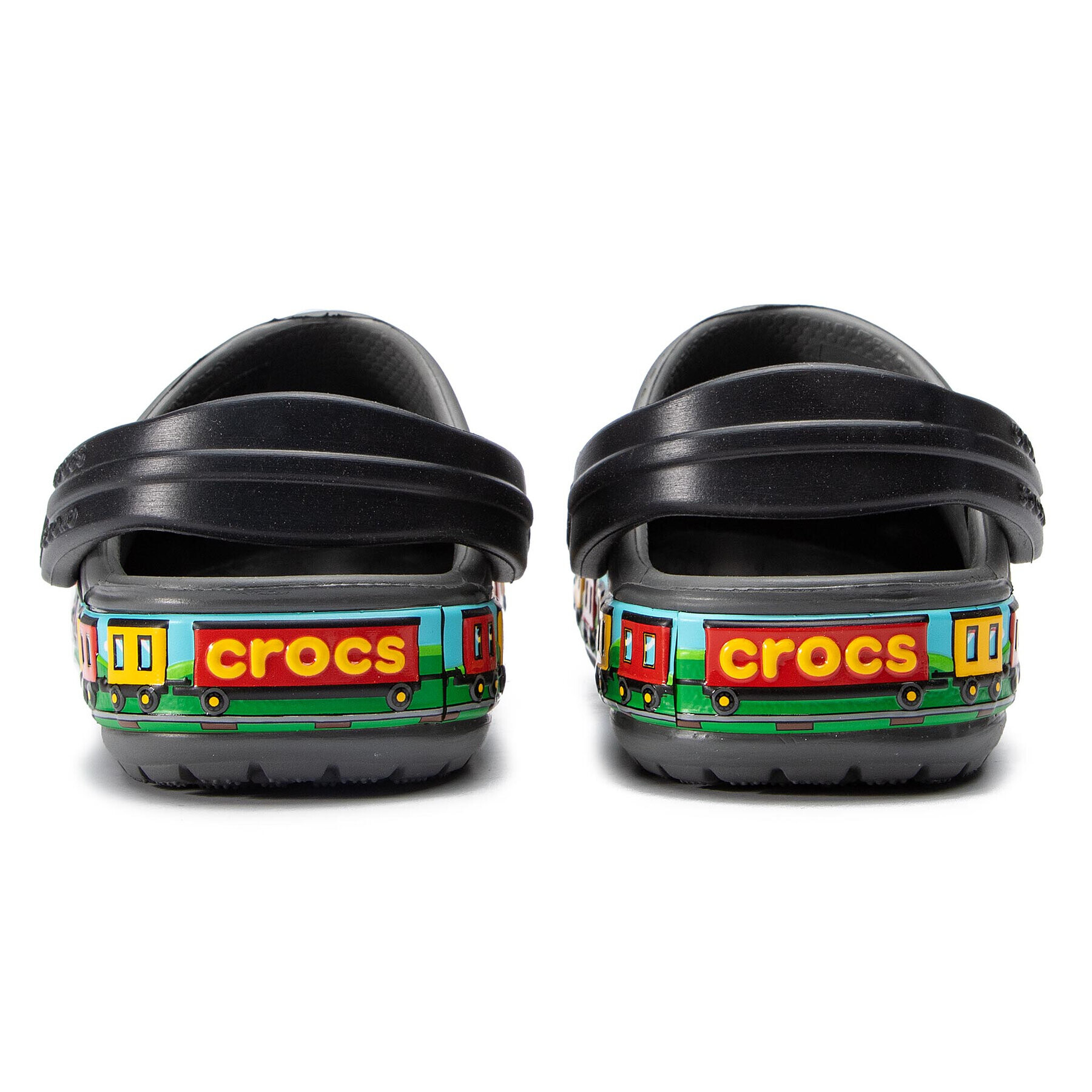 Crocs Чехли fl Train Band Clog K 205516 Сив - Pepit.bg