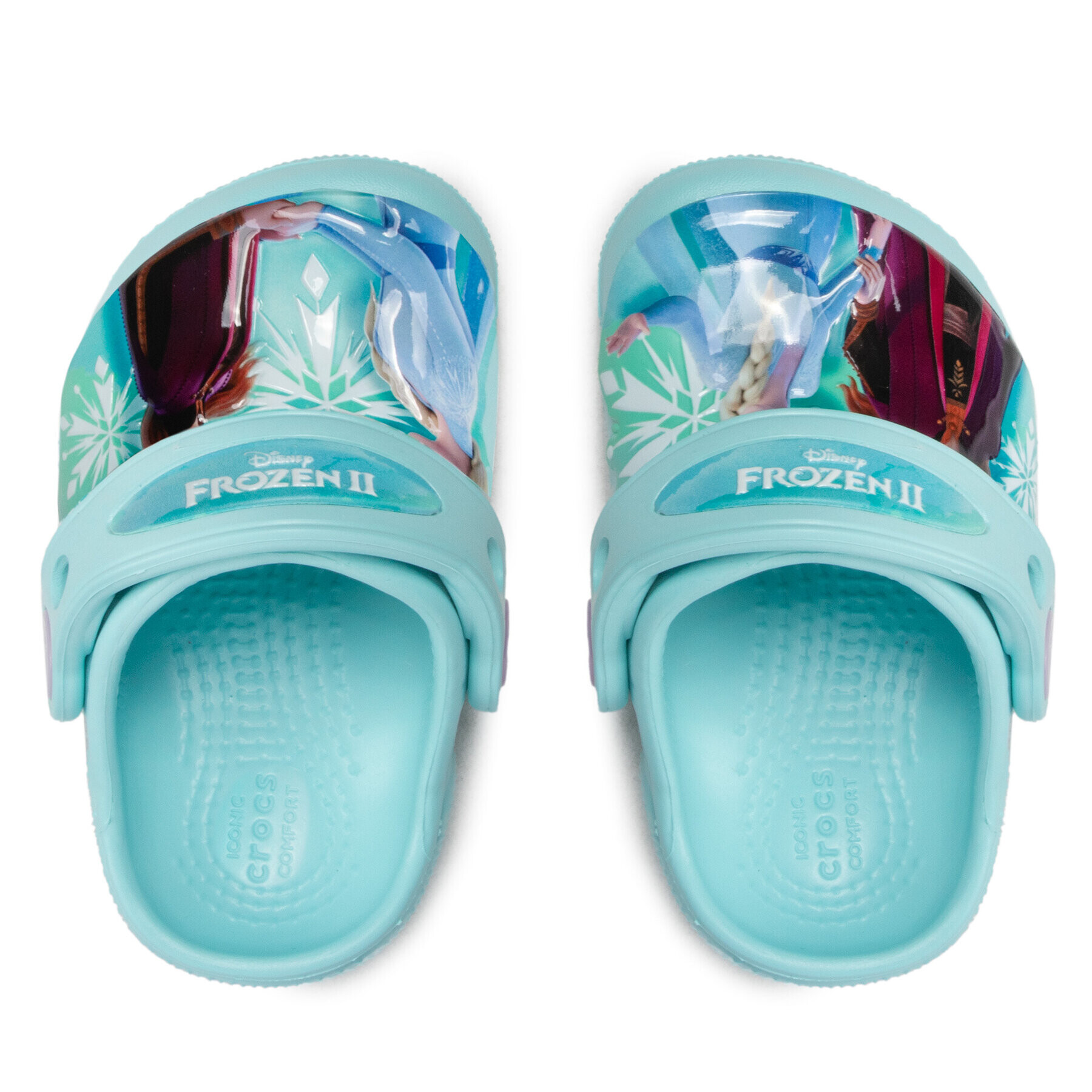 Crocs Чехли FROZEN Fl Disney Frozen II Clog T 206804 Син - Pepit.bg