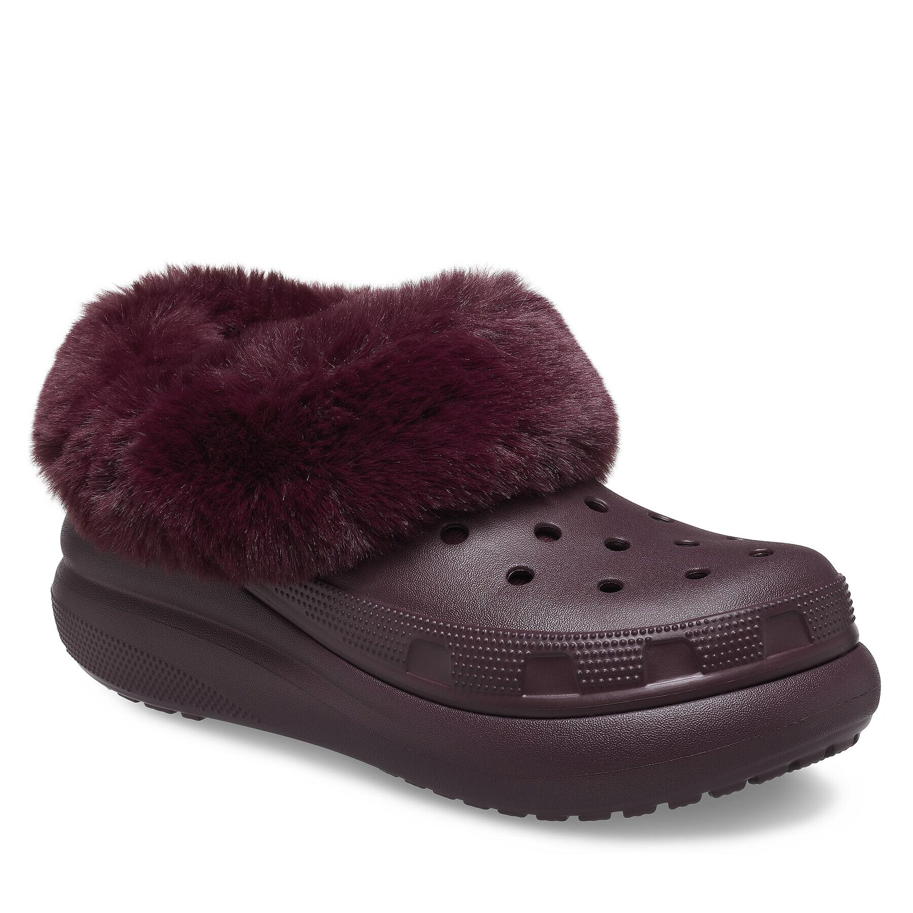 Crocs Чехли Furever Crush Clog 208446 Бордо - Pepit.bg