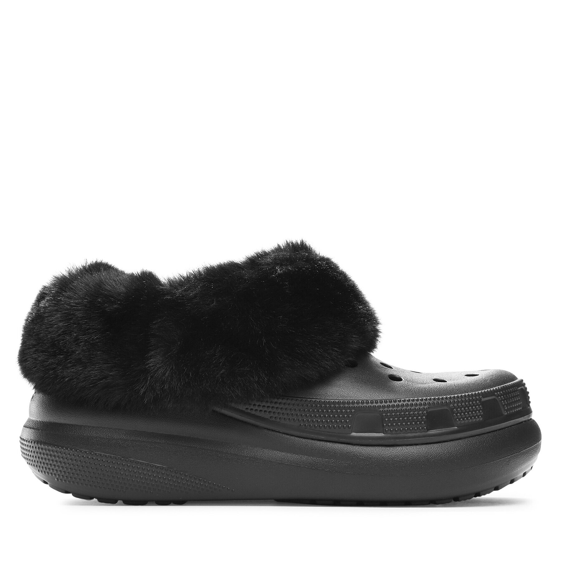 Crocs Чехли Furever Crush Clog 208446 Черен - Pepit.bg