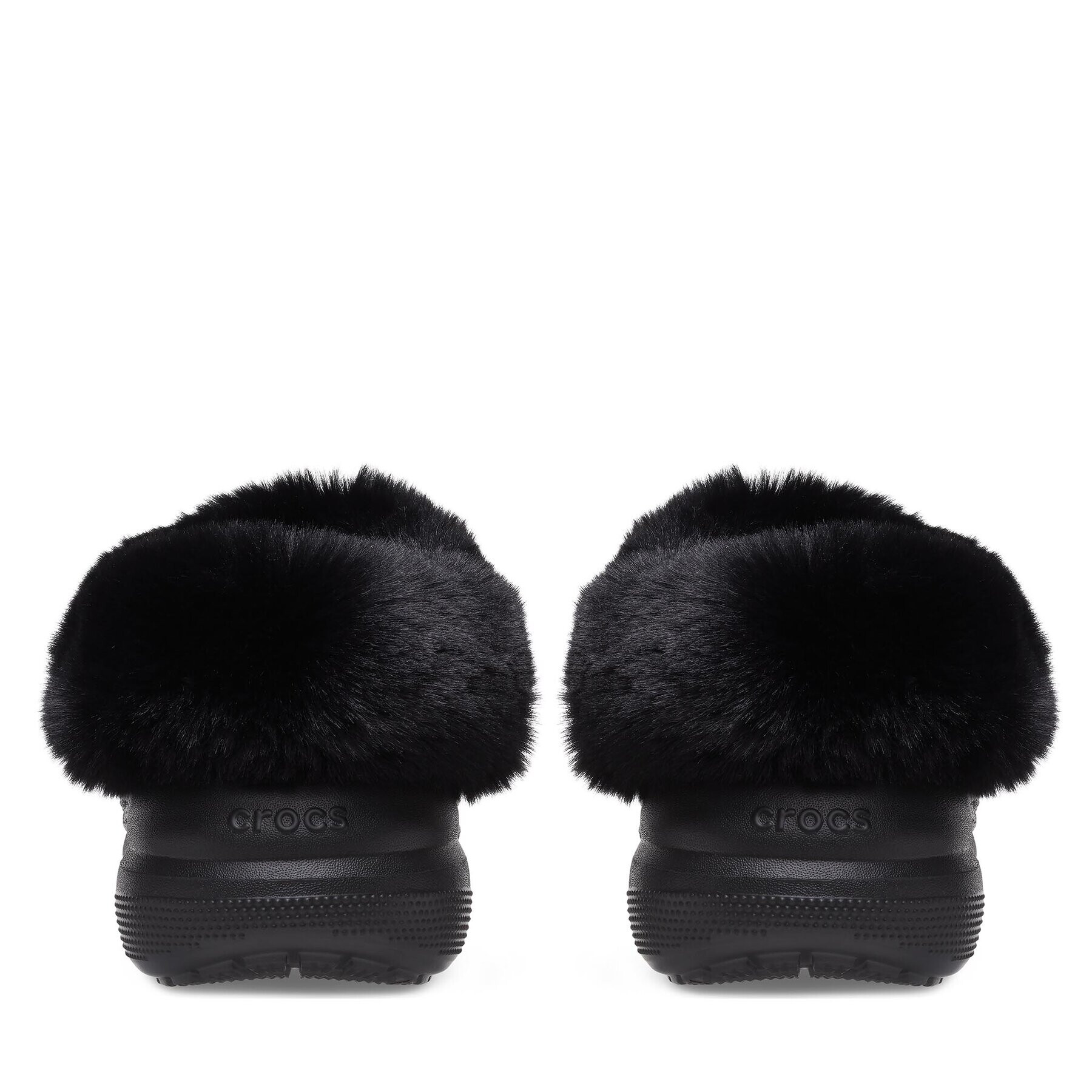 Crocs Чехли Furever Crush Crystal Glitter 208974 Черен - Pepit.bg