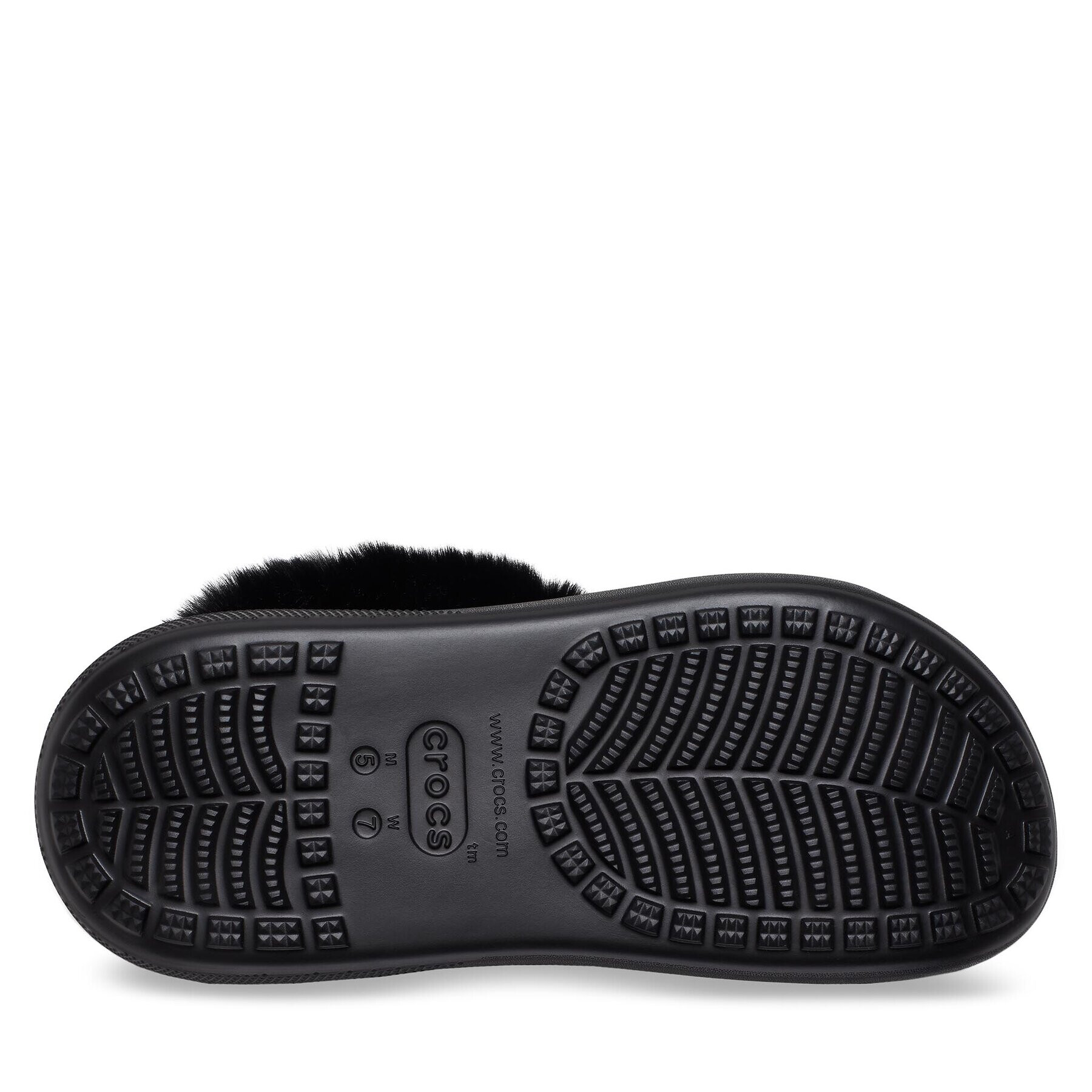 Crocs Чехли Furever Crush Crystal Glitter 208974 Черен - Pepit.bg