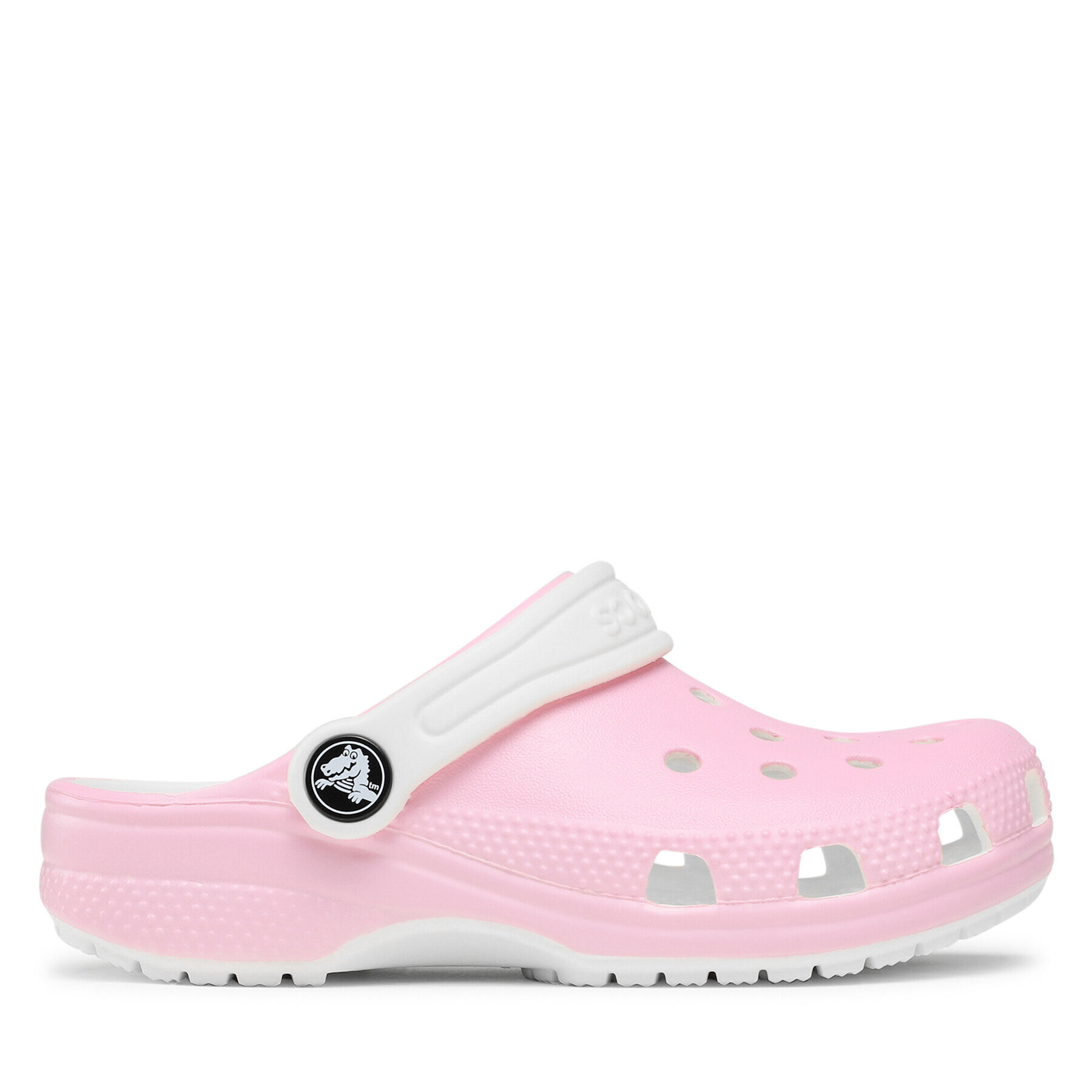 Crocs Чехли Glow In The Dark Clog Kids 209158 Бял - Pepit.bg