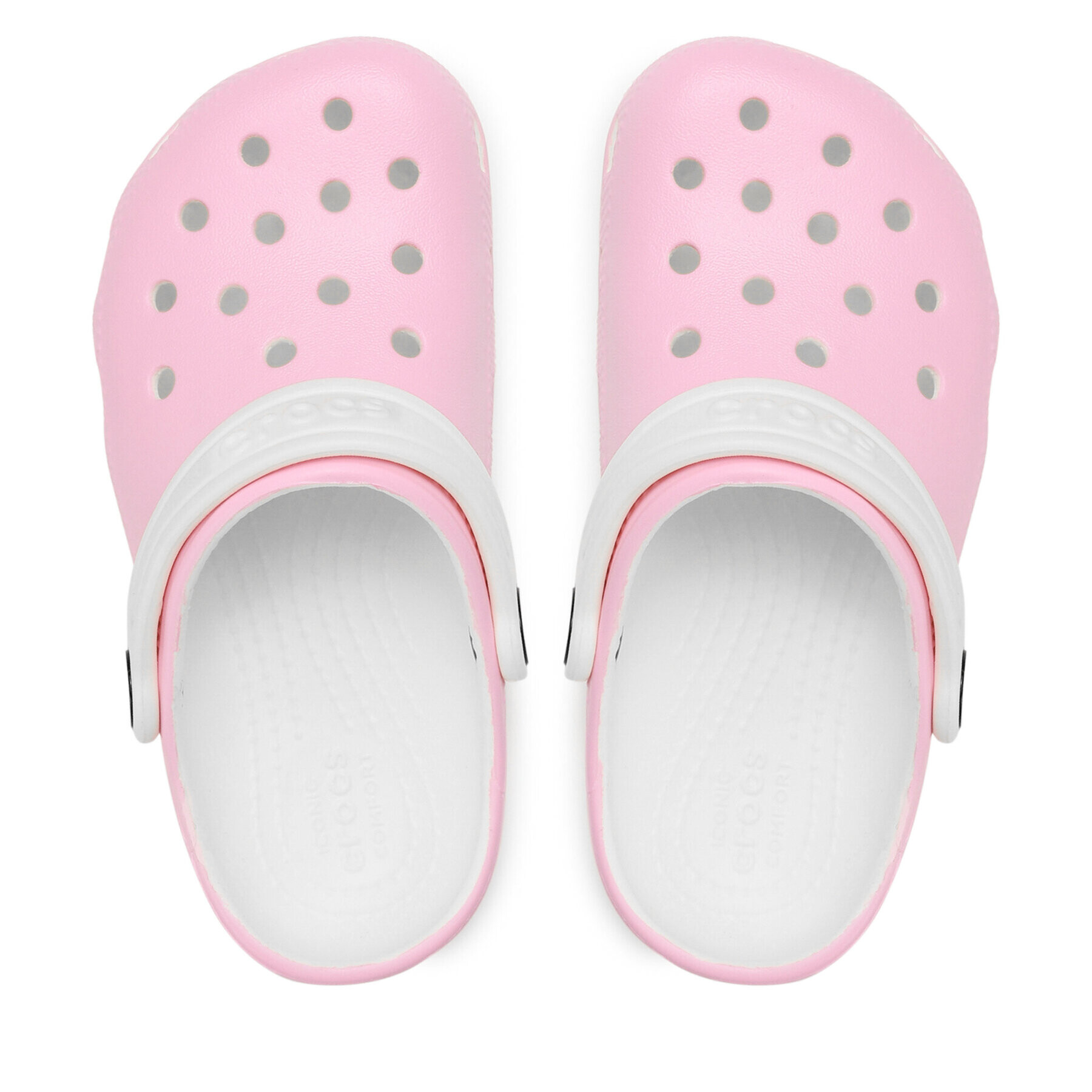 Crocs Чехли Glow In The Dark Clog Kids 209158 Бял - Pepit.bg