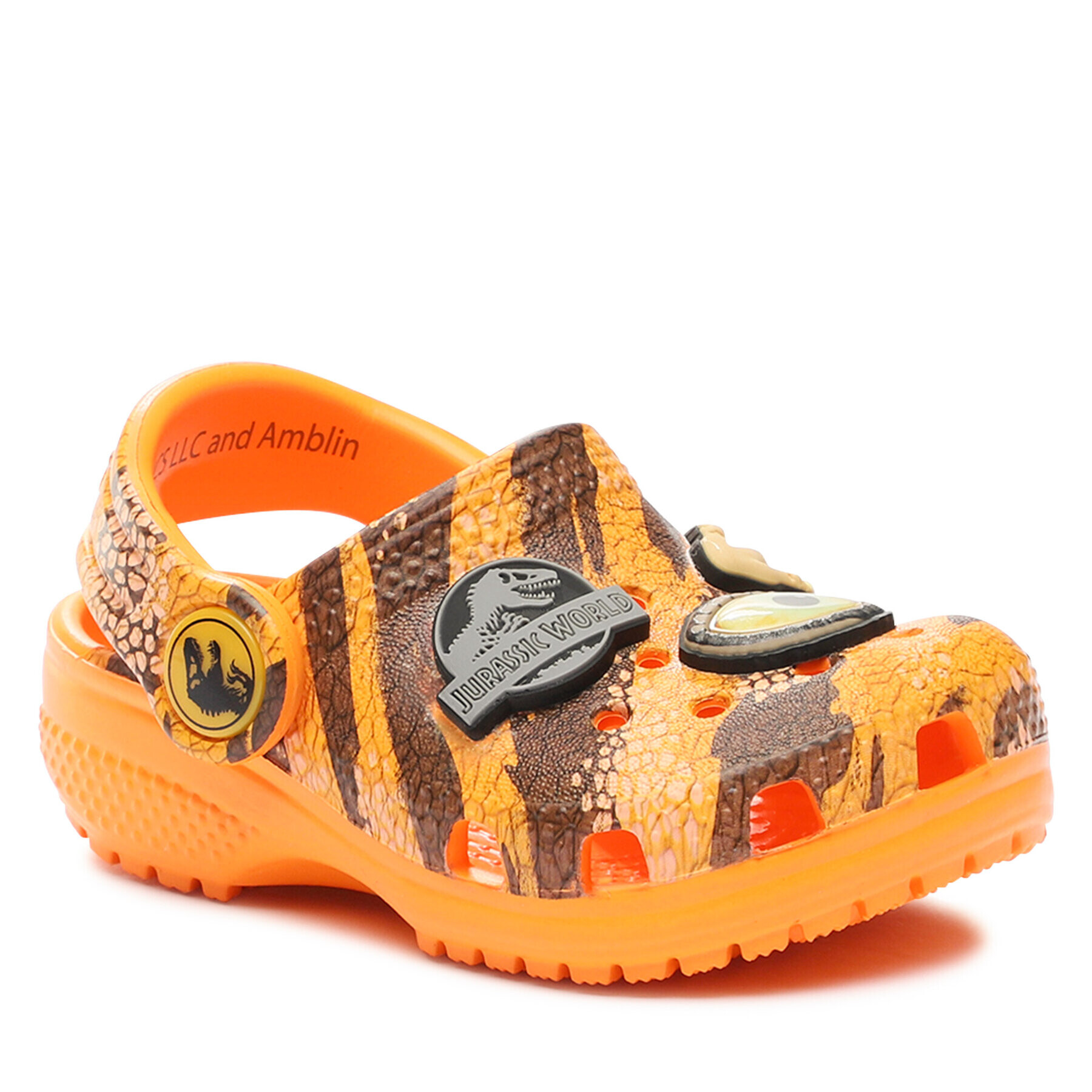 Crocs Чехли Jurassic World Clasic Clog T 208848 Оранжев - Pepit.bg