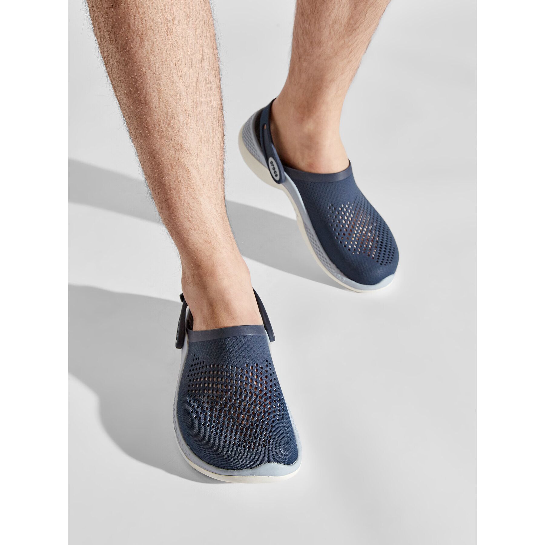Crocs Чехли Literide 360 Clog 206708 Тъмносин - Pepit.bg