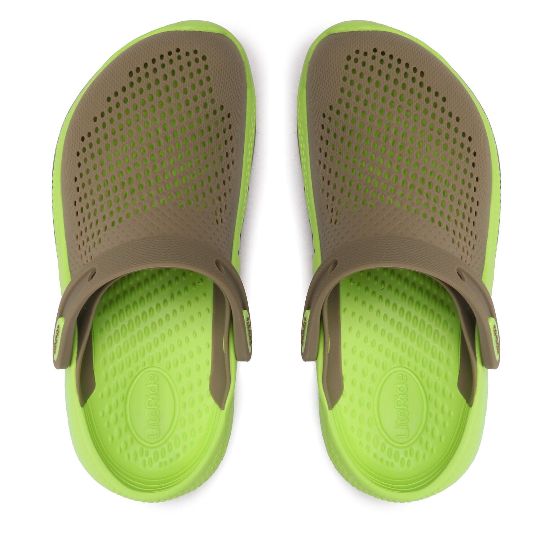 Crocs Чехли Literide 360 Ombre 208281 Каки - Pepit.bg