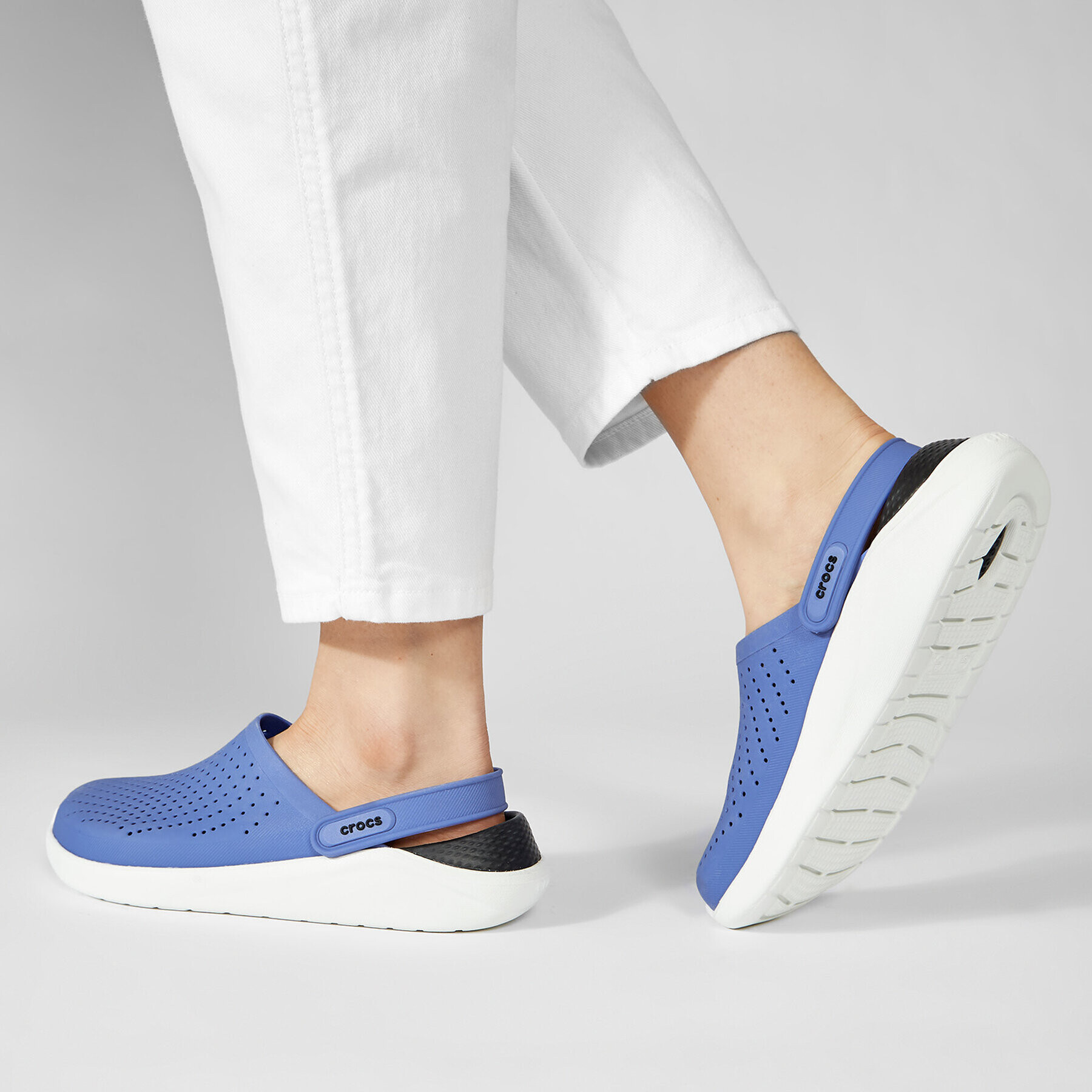 Crocs Чехли Literide Clog 204592 Виолетов - Pepit.bg