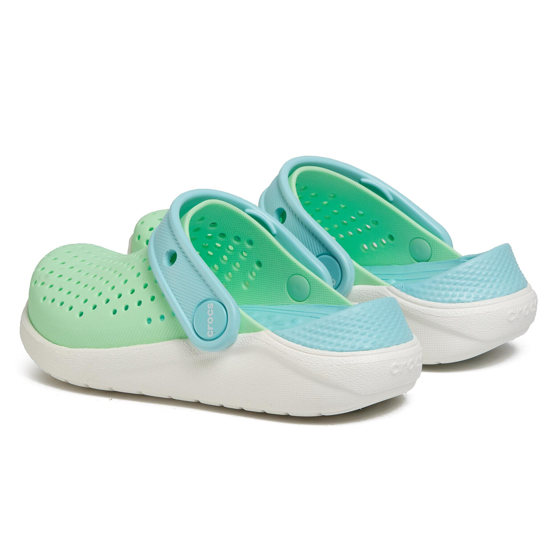 Crocs Чехли Literide Clog Kids 205964 Зелен - Pepit.bg