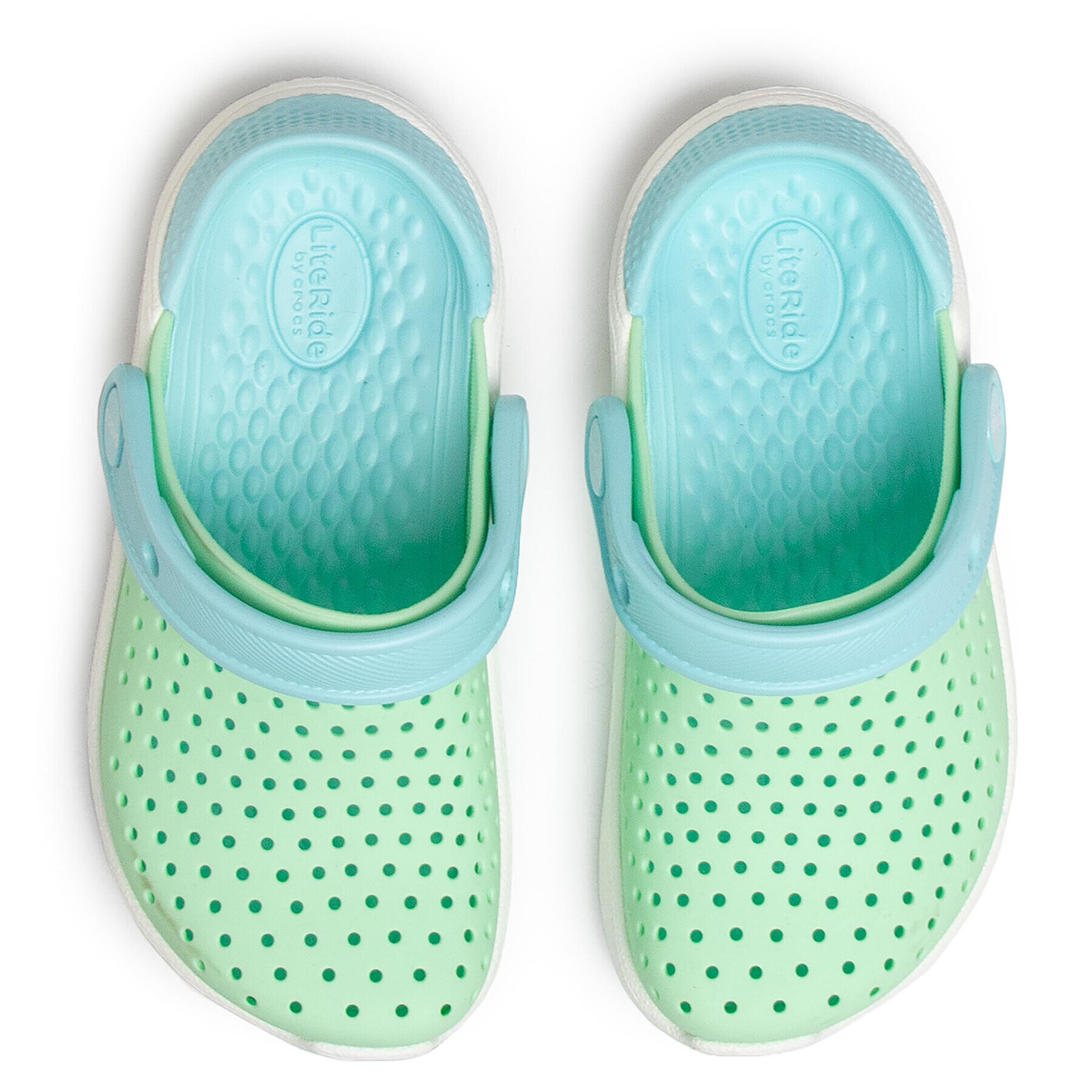 Crocs Чехли Literide Clog Kids 205964 Зелен - Pepit.bg