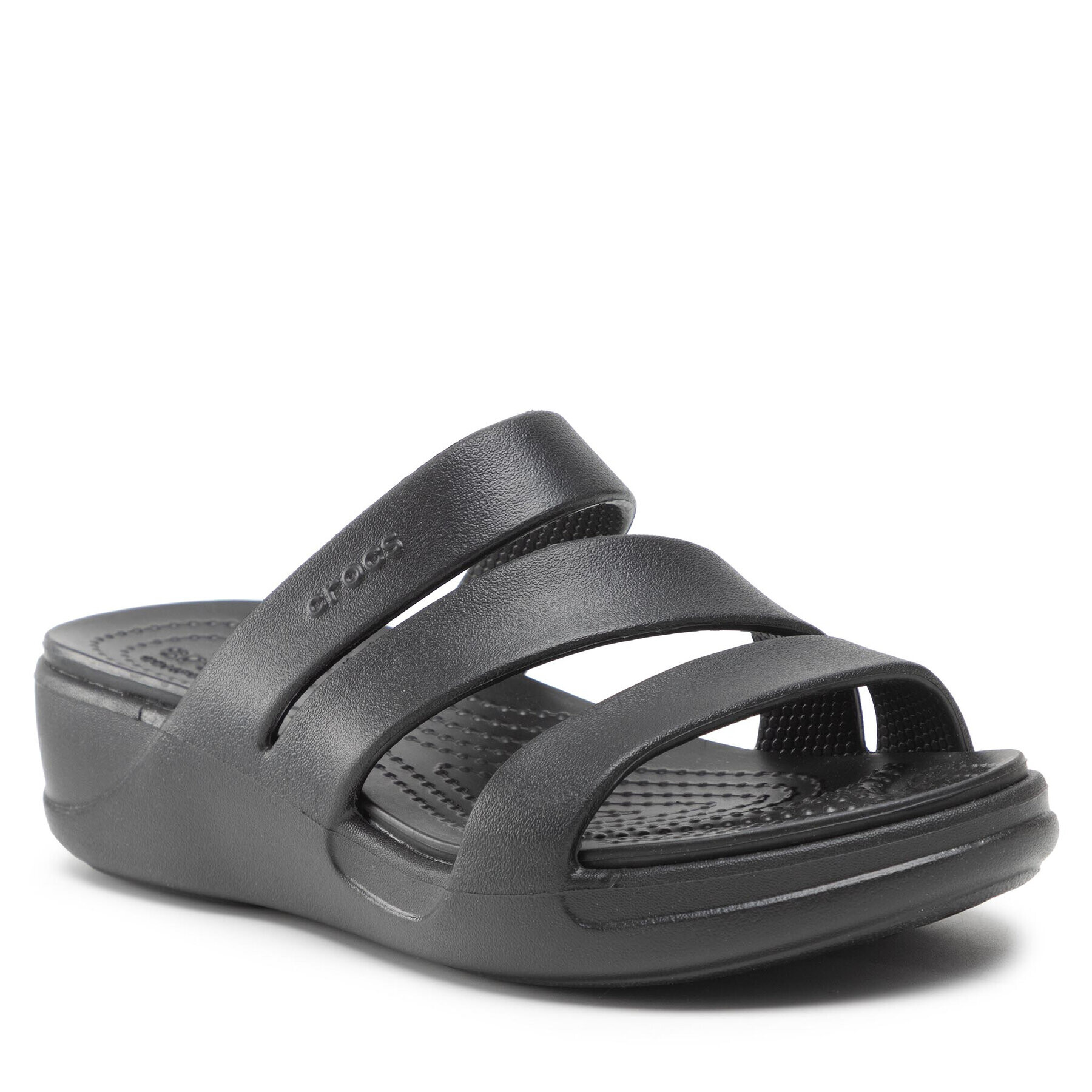 Crocs Чехли Monterey Wedge W 206304 Черен - Pepit.bg