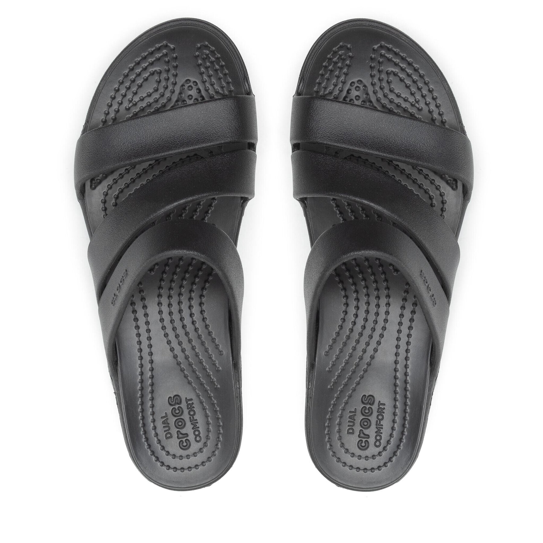 Crocs Чехли Monterey Wedge W 206304 Черен - Pepit.bg