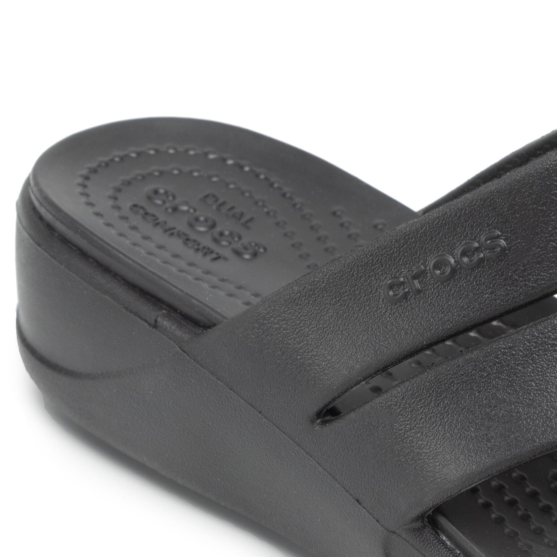 Crocs Чехли Monterey Wedge W 206304 Черен - Pepit.bg