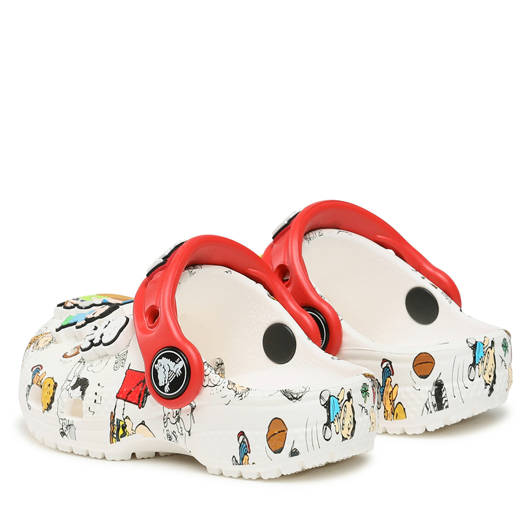 Crocs Чехли Peanuts Classic Clog T 208631 Бял - Pepit.bg