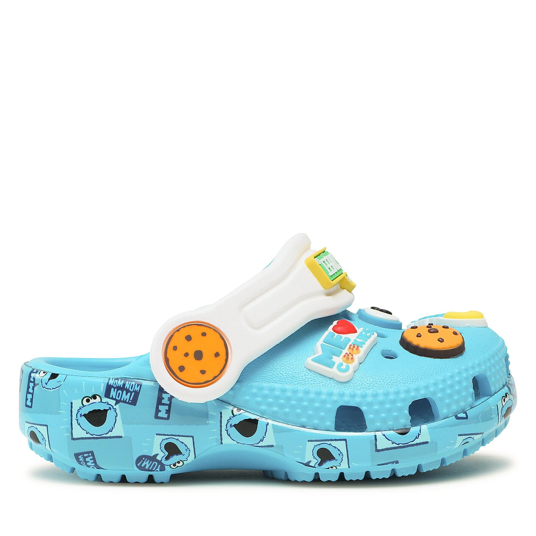 Crocs Чехли Sesame Workshop Classic Clog T 208847 Син - Pepit.bg