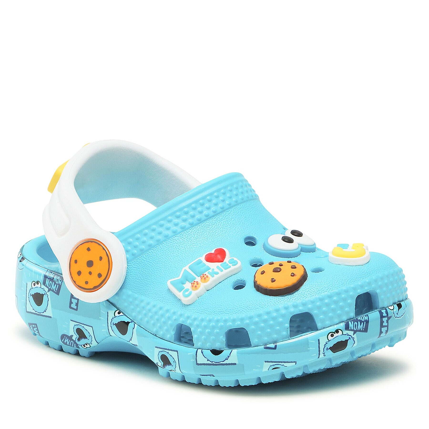 Crocs Чехли Sesame Workshop Classic Clog T 208847 Син - Pepit.bg