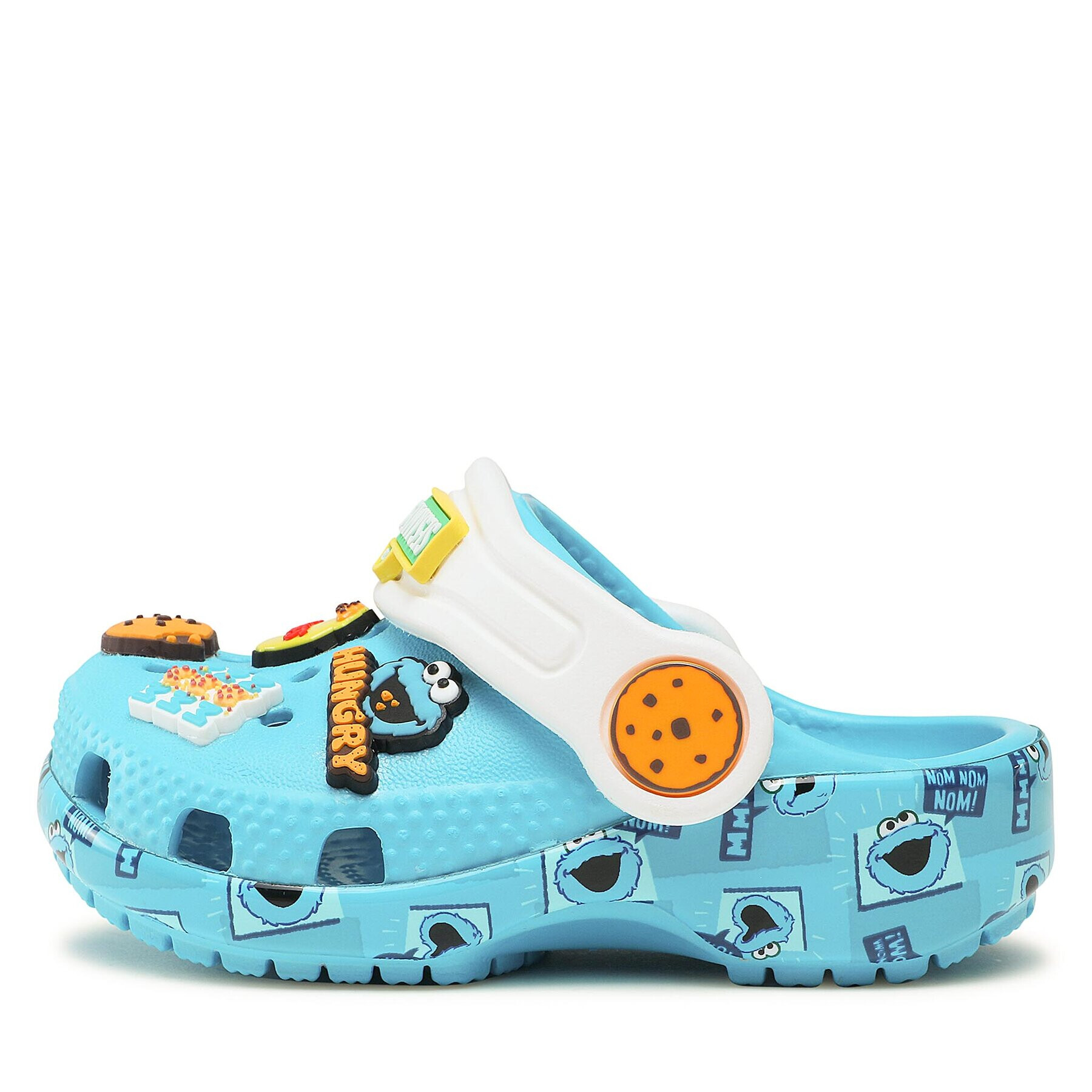 Crocs Чехли Sesame Workshop Classic Clog T 208847 Син - Pepit.bg