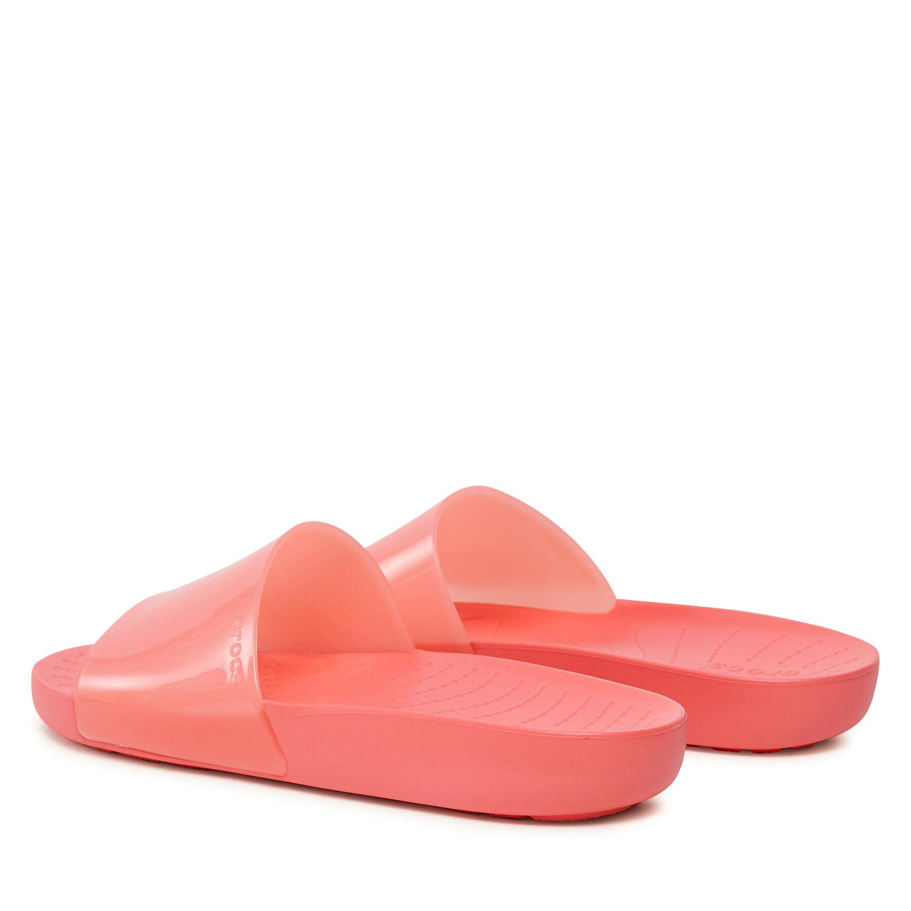 Crocs Чехли Splash Glossy Slide W 208538 Червен - Pepit.bg