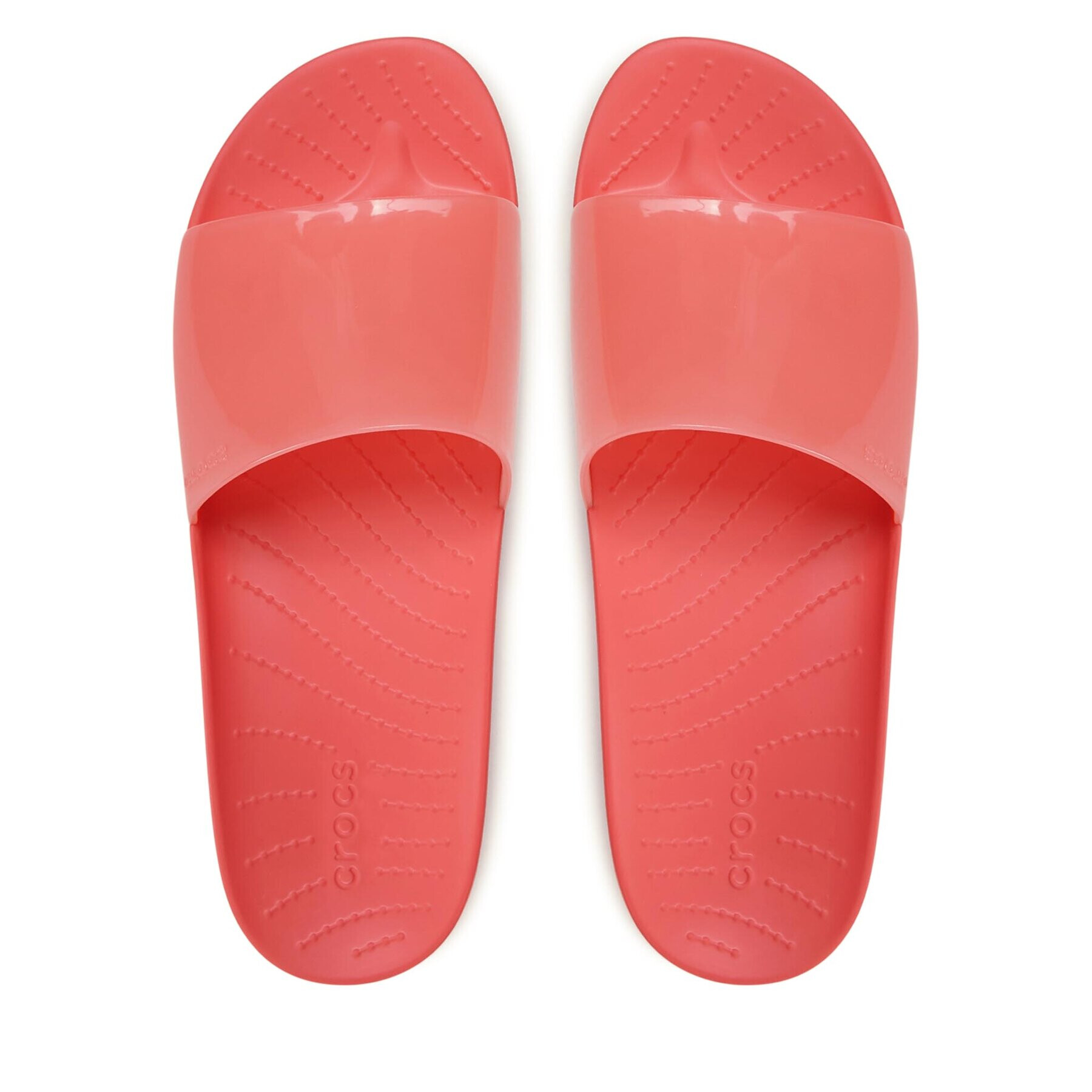Crocs Чехли Splash Glossy Slide W 208538 Червен - Pepit.bg