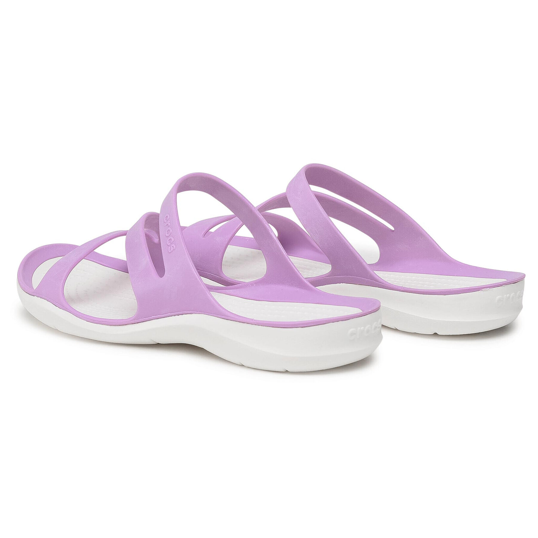 Crocs Чехли Swiftwater Sandal W 203998 Виолетов - Pepit.bg