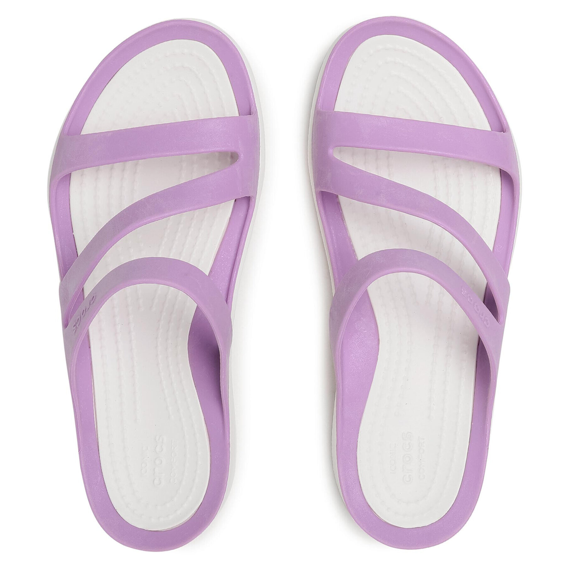 Crocs Чехли Swiftwater Sandal W 203998 Виолетов - Pepit.bg
