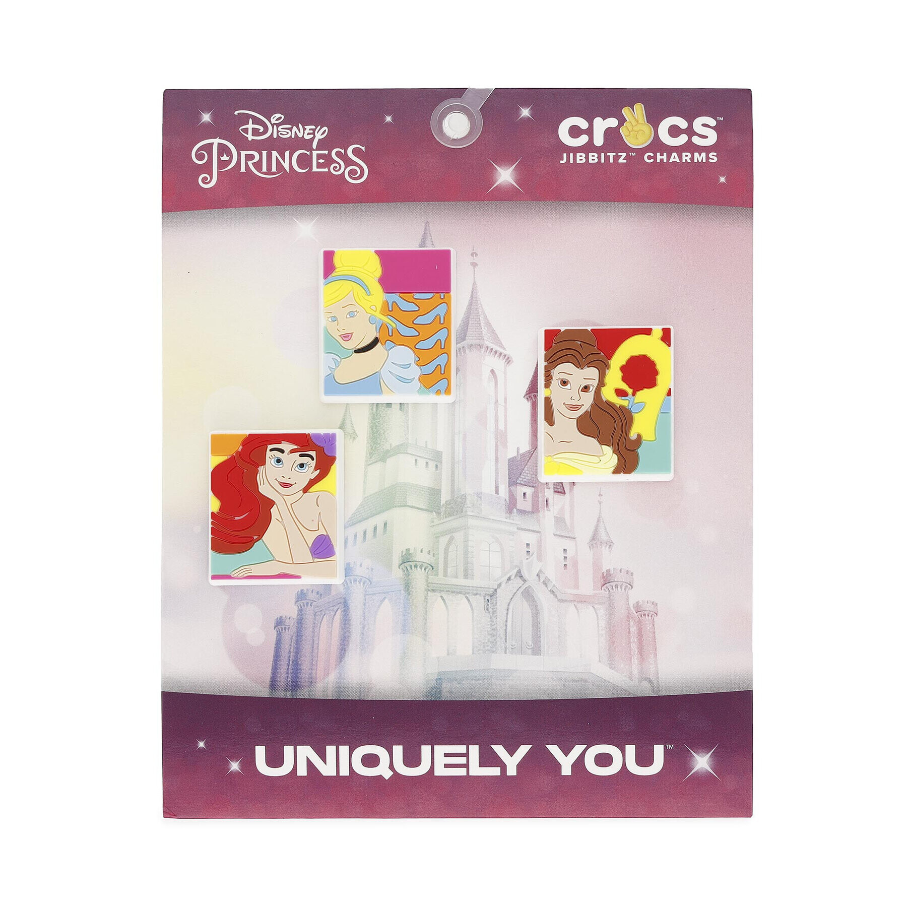 Crocs Декорация за обувки Jibbitz™ New Disney Princess Portrait 3 Pack 10009764 Цветен - Pepit.bg