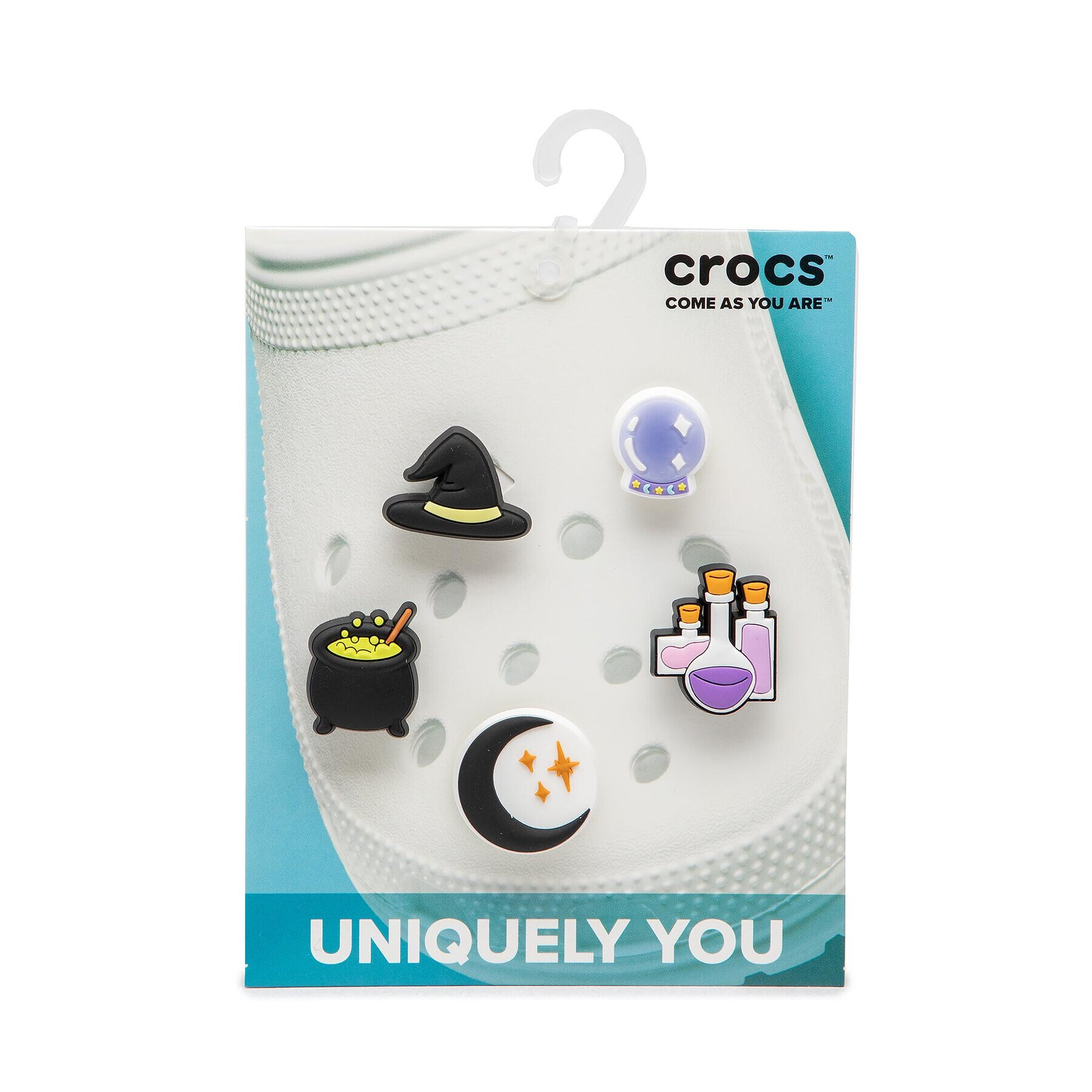 Crocs Декорация за обувки Jibbitz Witch 5 Pack 10010338 Черен - Pepit.bg