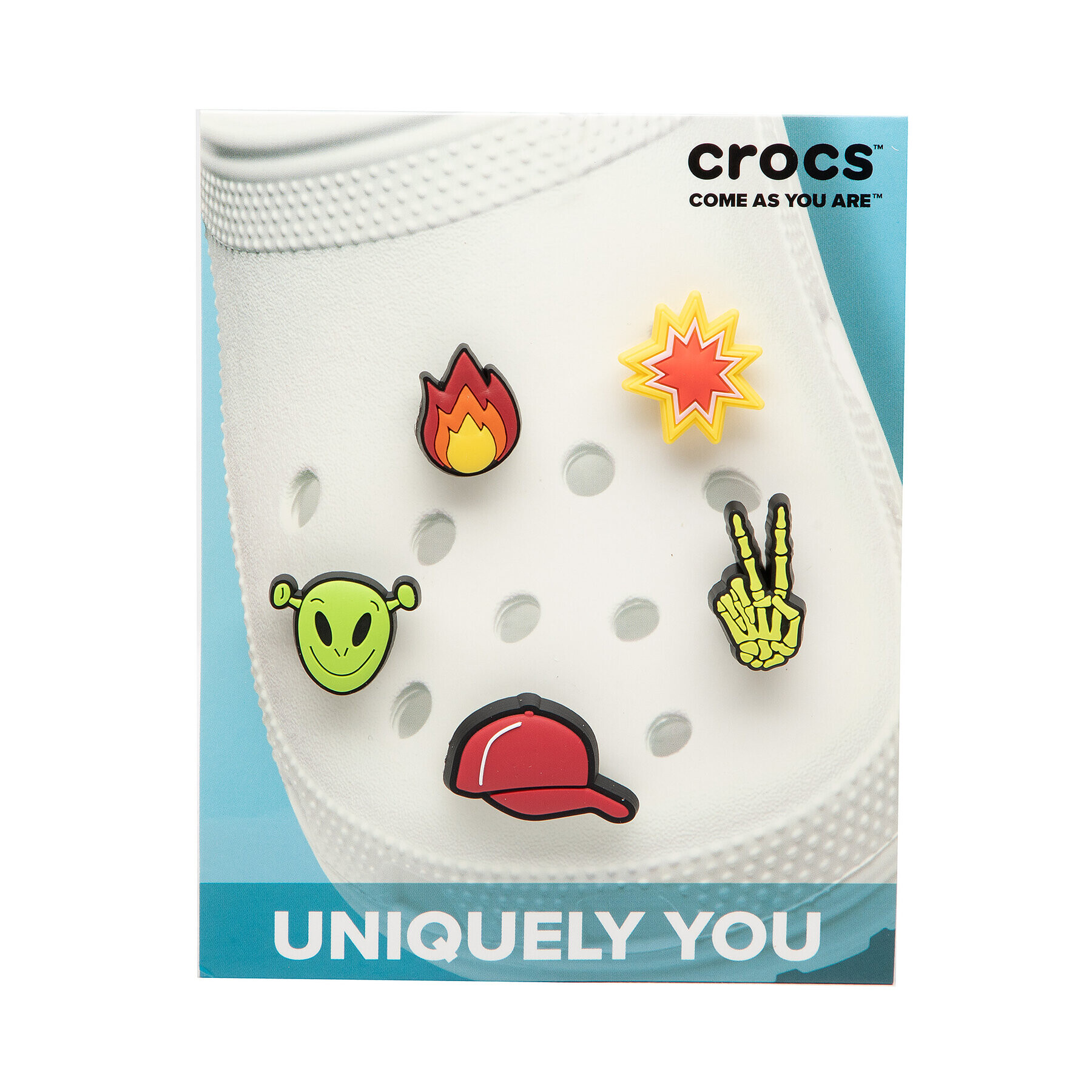 Crocs Декорация за обувки K00l Guy 5 Pack 10009875 Цветен - Pepit.bg