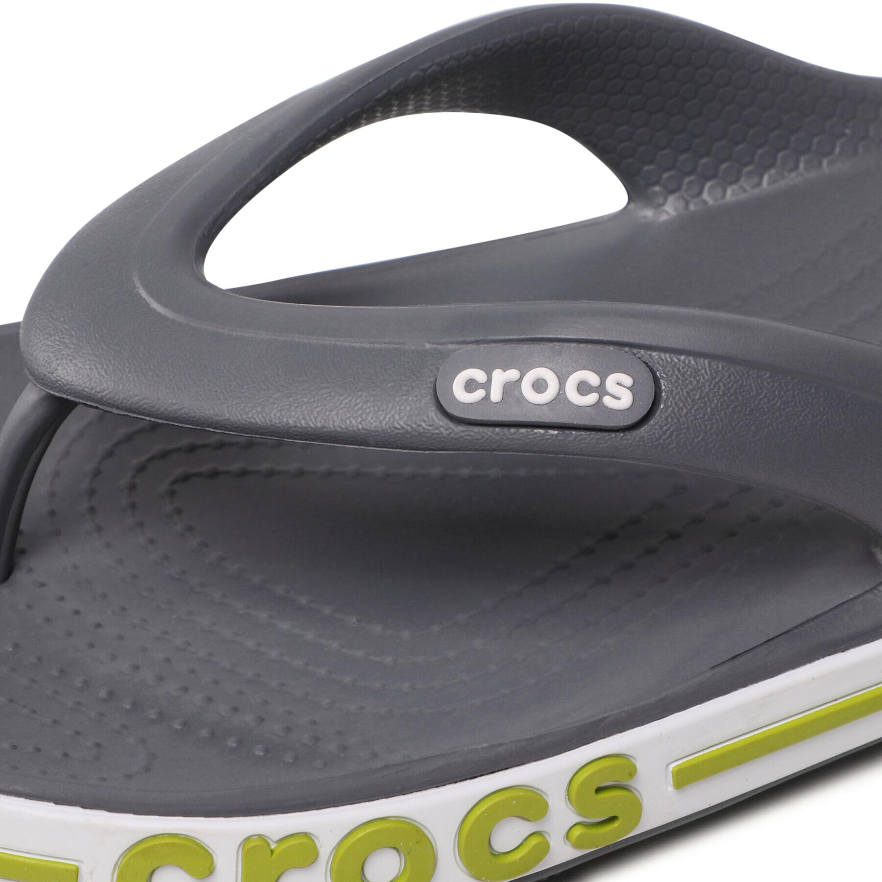 Crocs Джапанки Bayaband Flip 205393 Сив - Pepit.bg