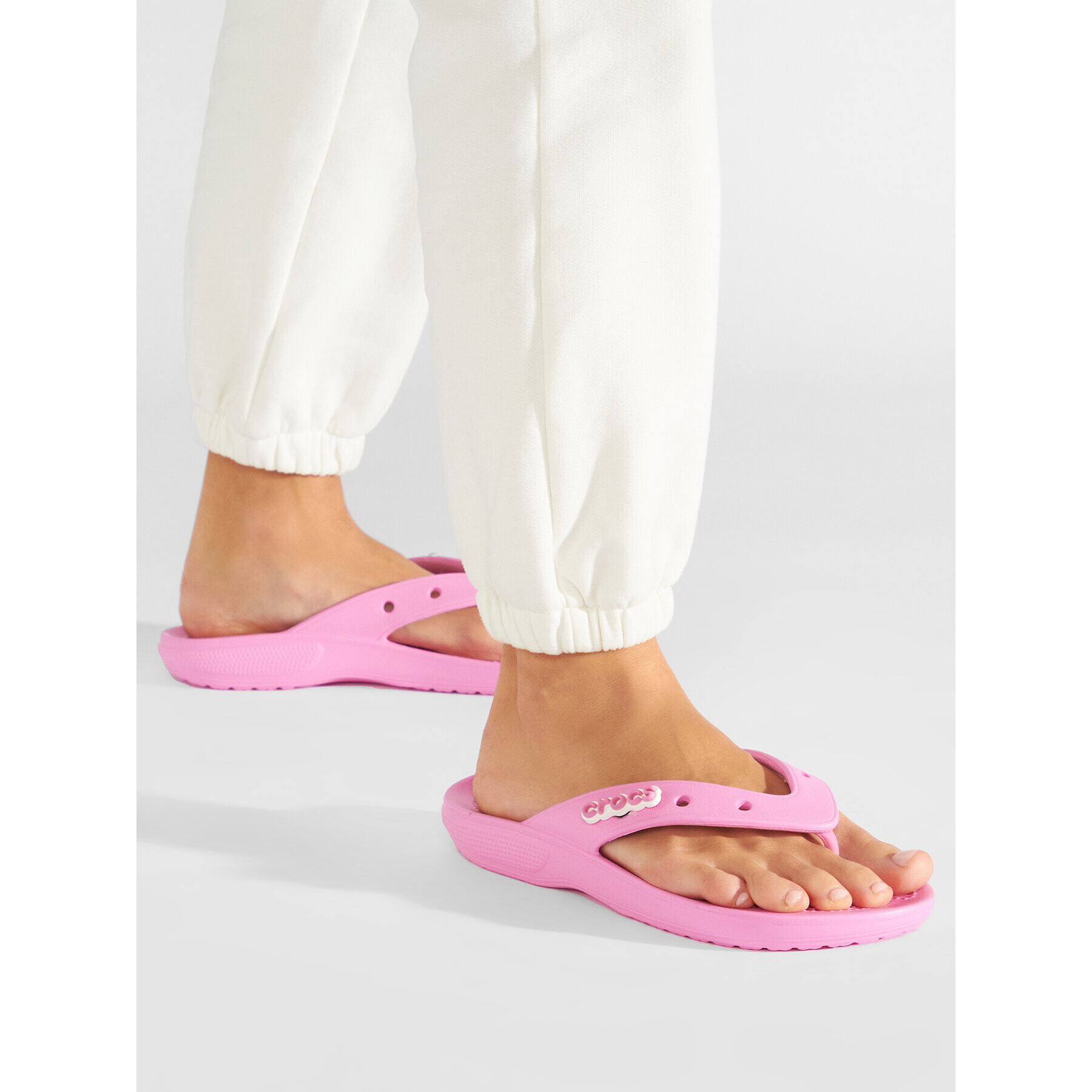 Crocs Джапанки Classic Filip 207713 Розов - Pepit.bg