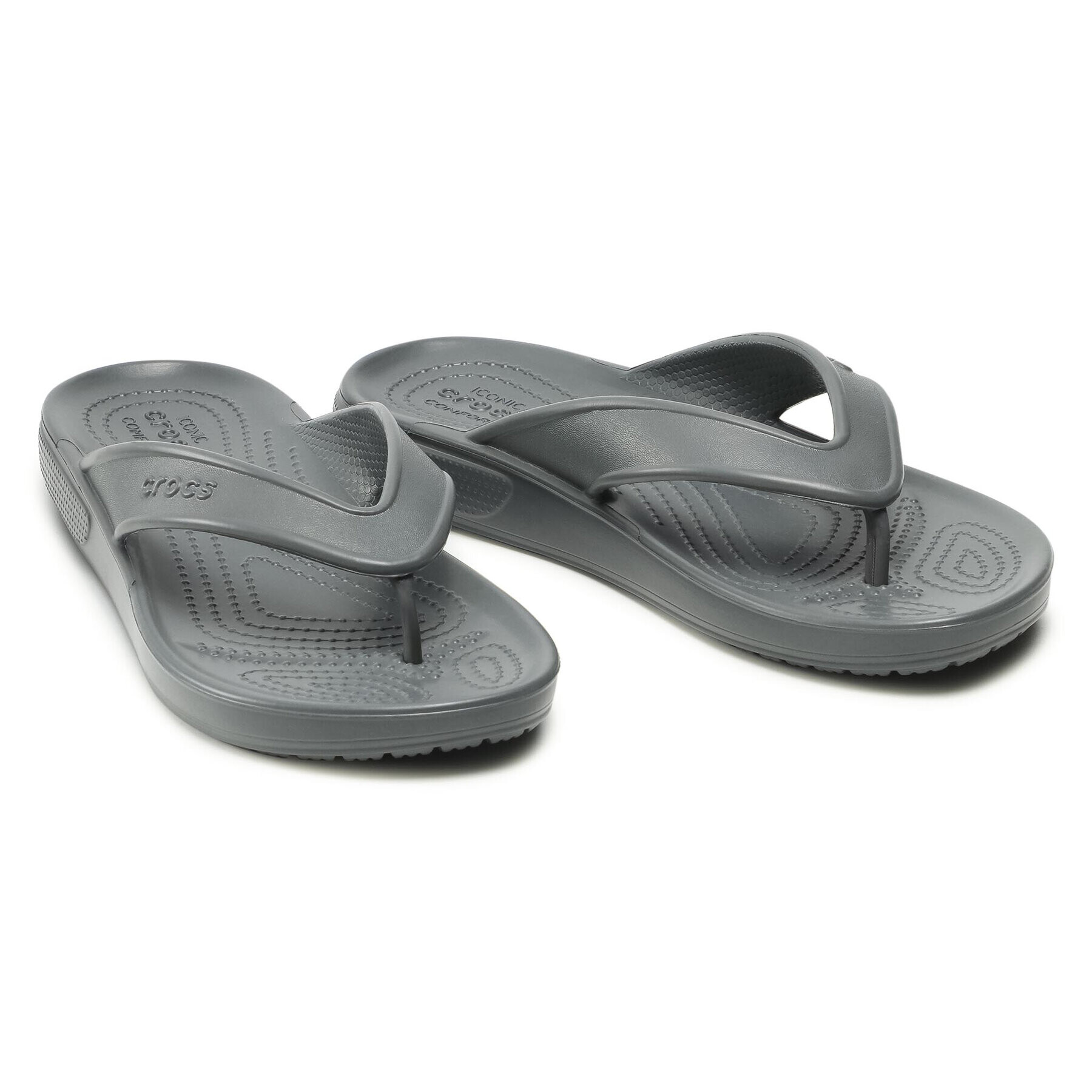 Crocs Джапанки Classic II Flip 206119 Сив - Pepit.bg