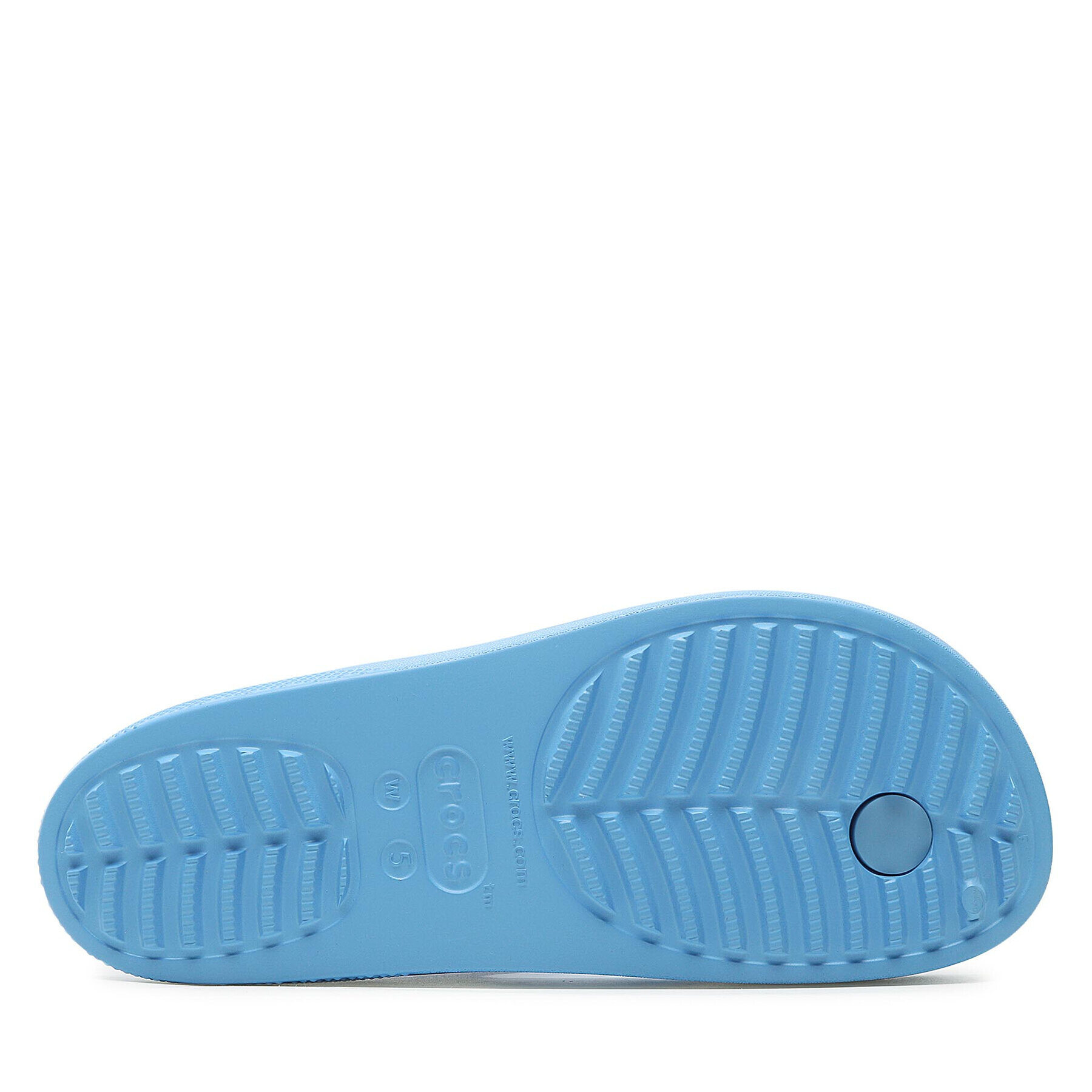 Crocs Джапанки Classic Platform Flip W 207714 Син - Pepit.bg