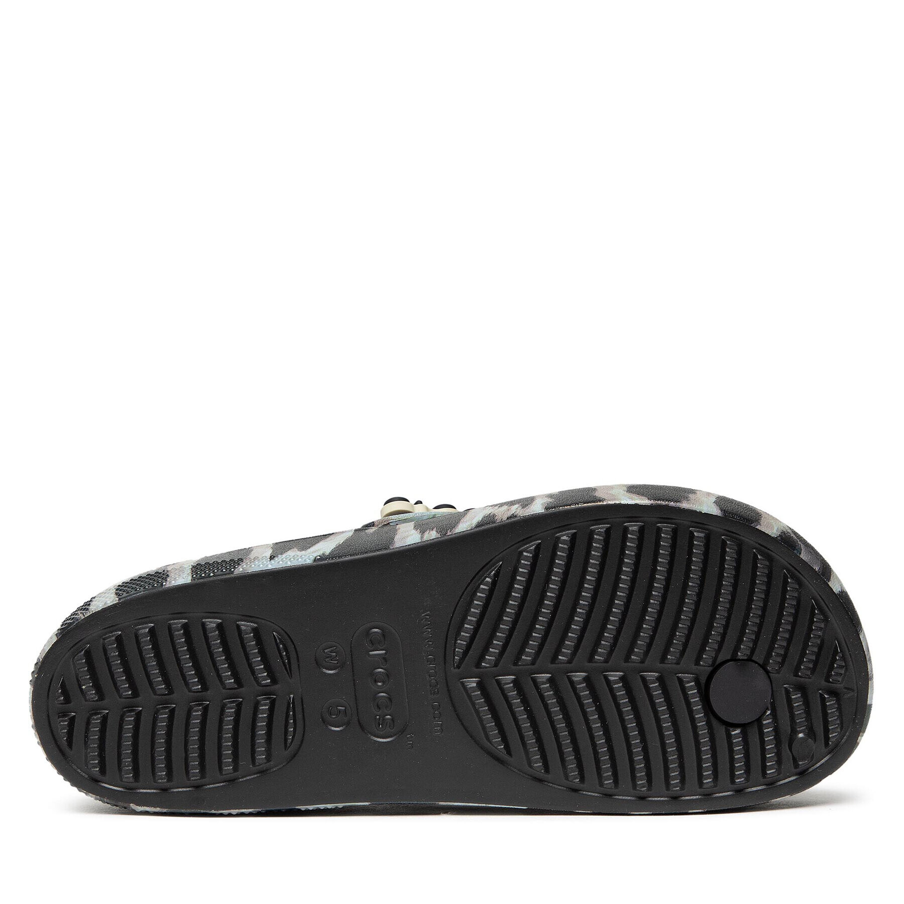 Crocs Джапанки Clsplatform Animal Remix Flip W 207845 Черен - Pepit.bg