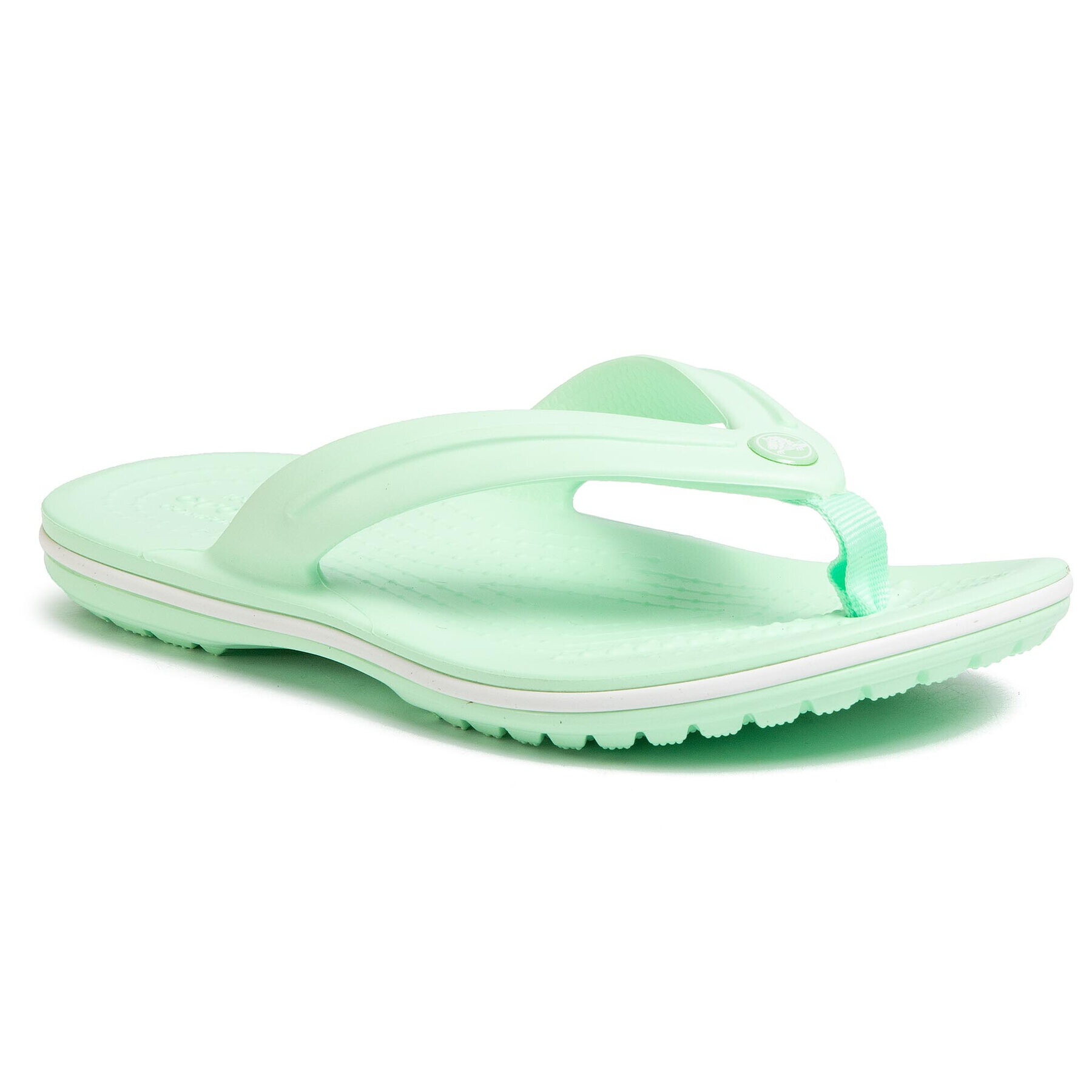 Crocs Джапанки Crocband Flip Gs 205778 Зелен - Pepit.bg